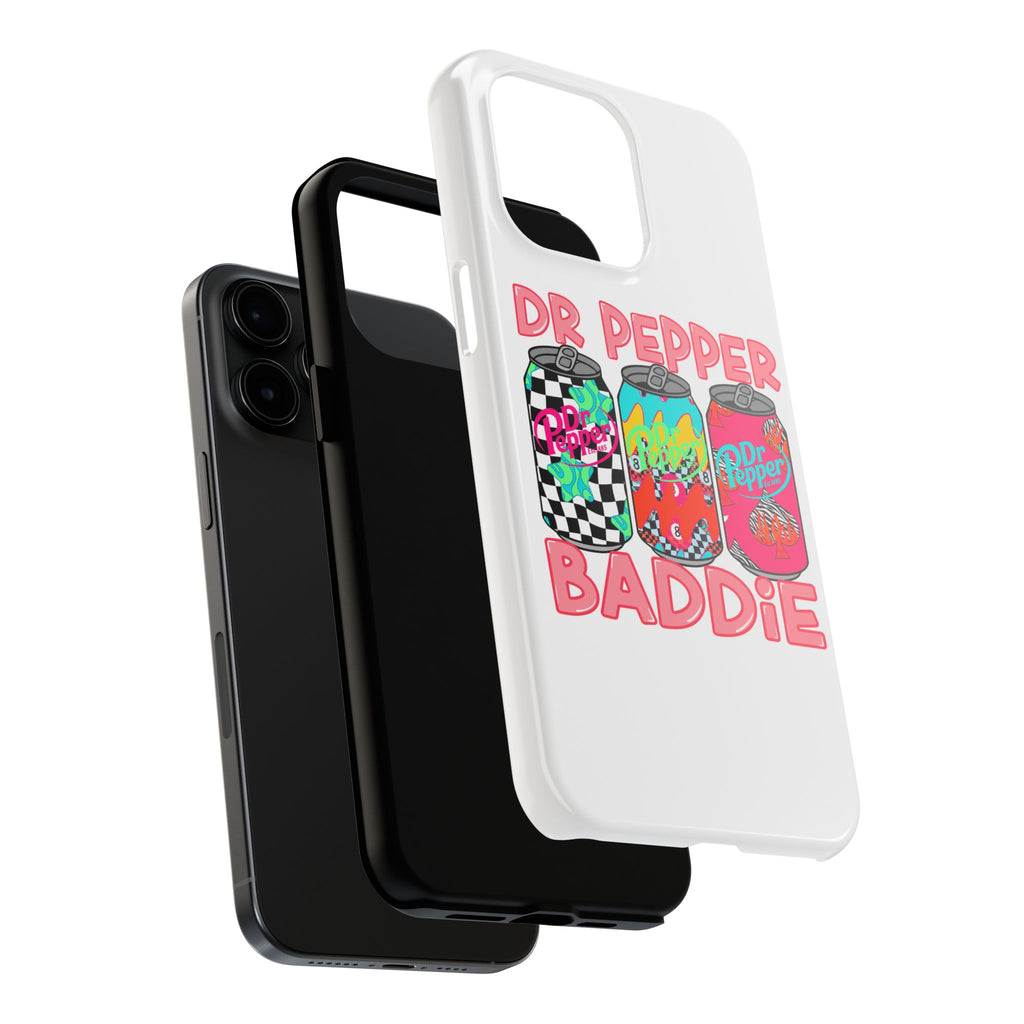 Dr Pepper Baddie Tough Phone Case — Retro Pop Soda Can Design