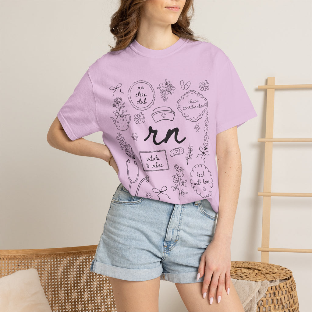RN Unisex Garment-Dyed T-shirt