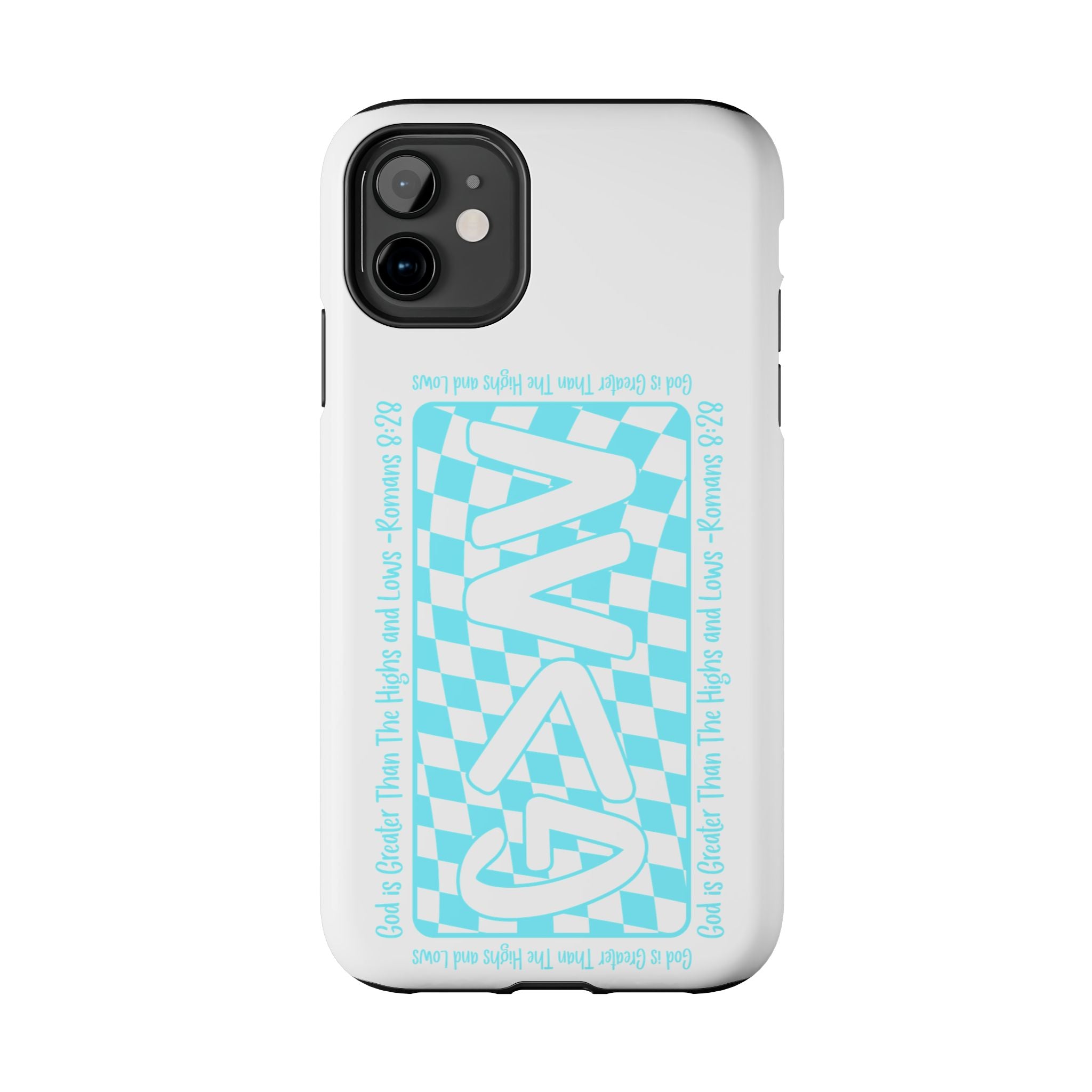 GAY Checkerboard Tough Phone Case — Pride Protective Phone Cover
