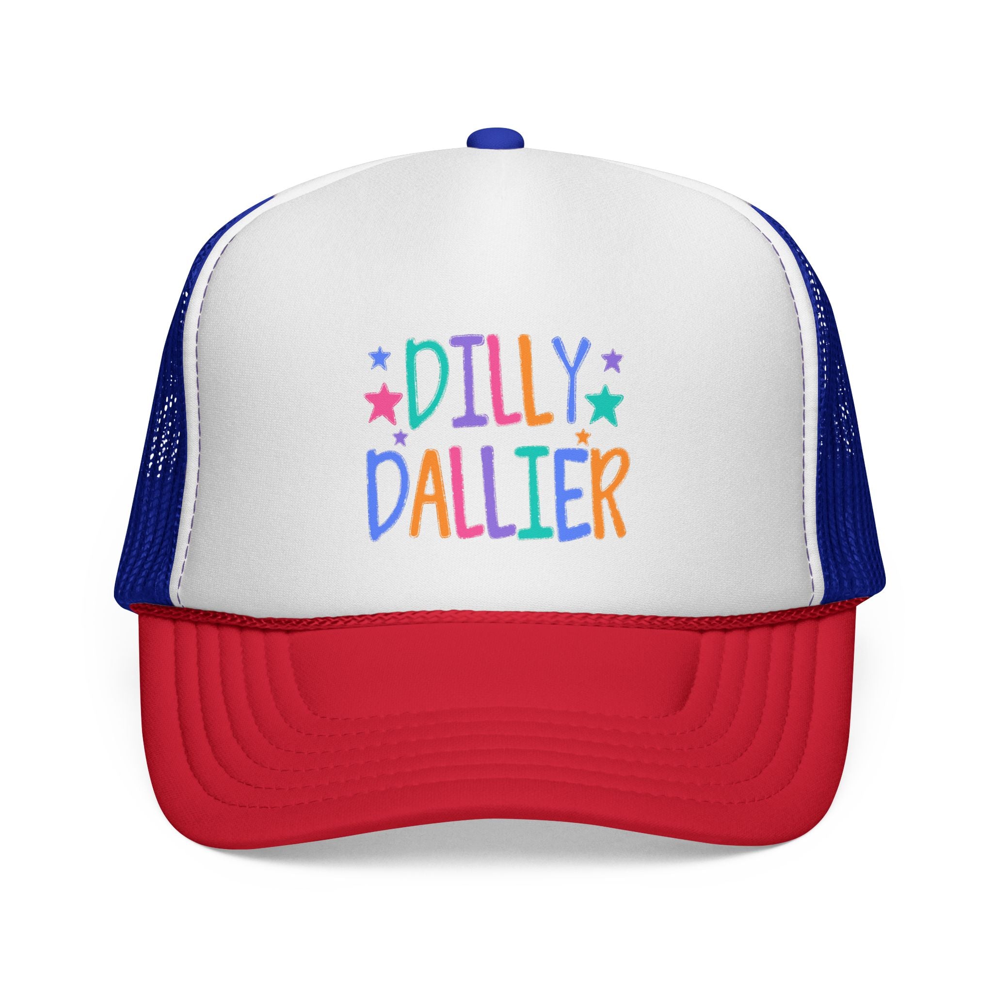 Dilly Dallier Colorful Kids Trucker Cap