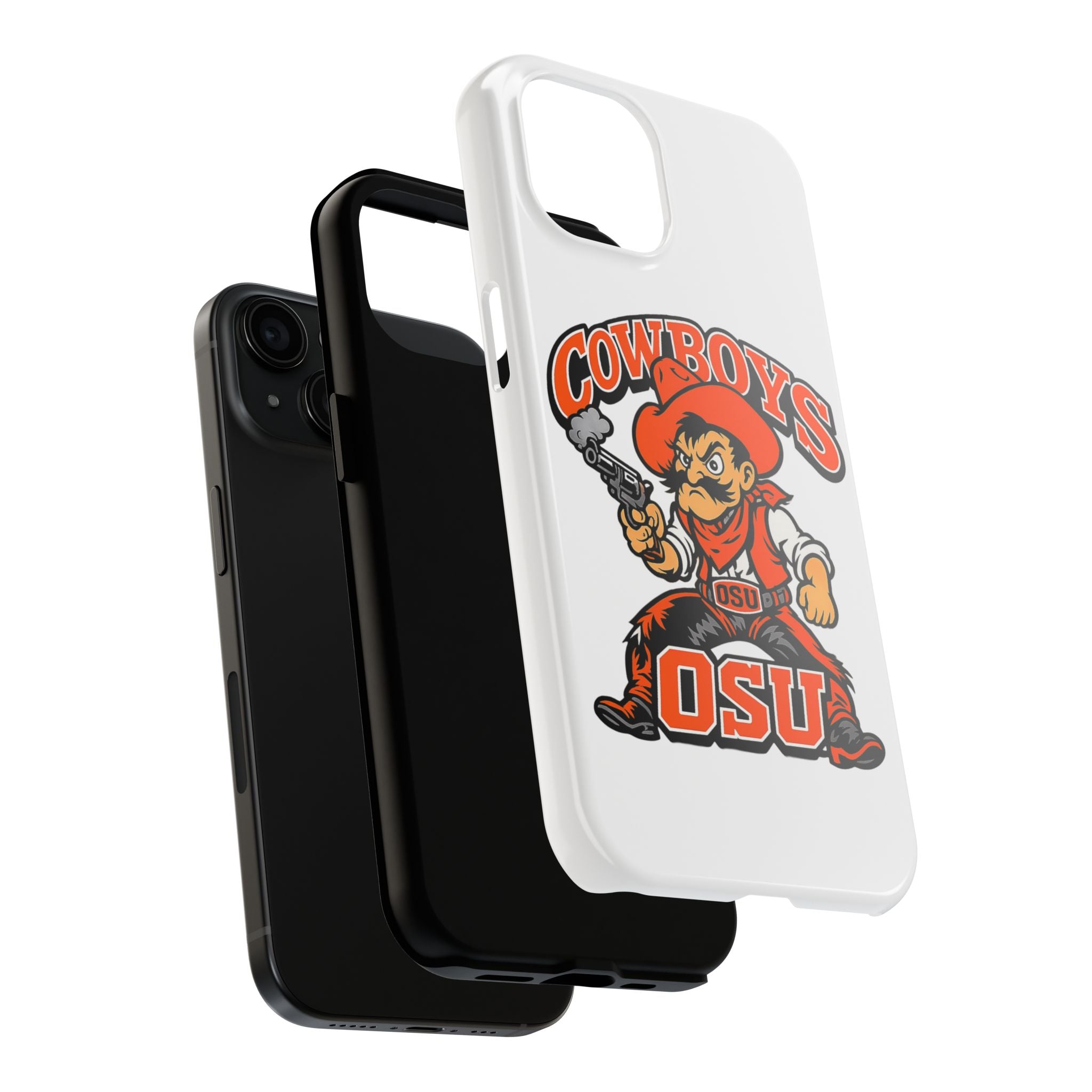 OSU Cowboys Tough Phone Case — Retro Mascot Protective Cover