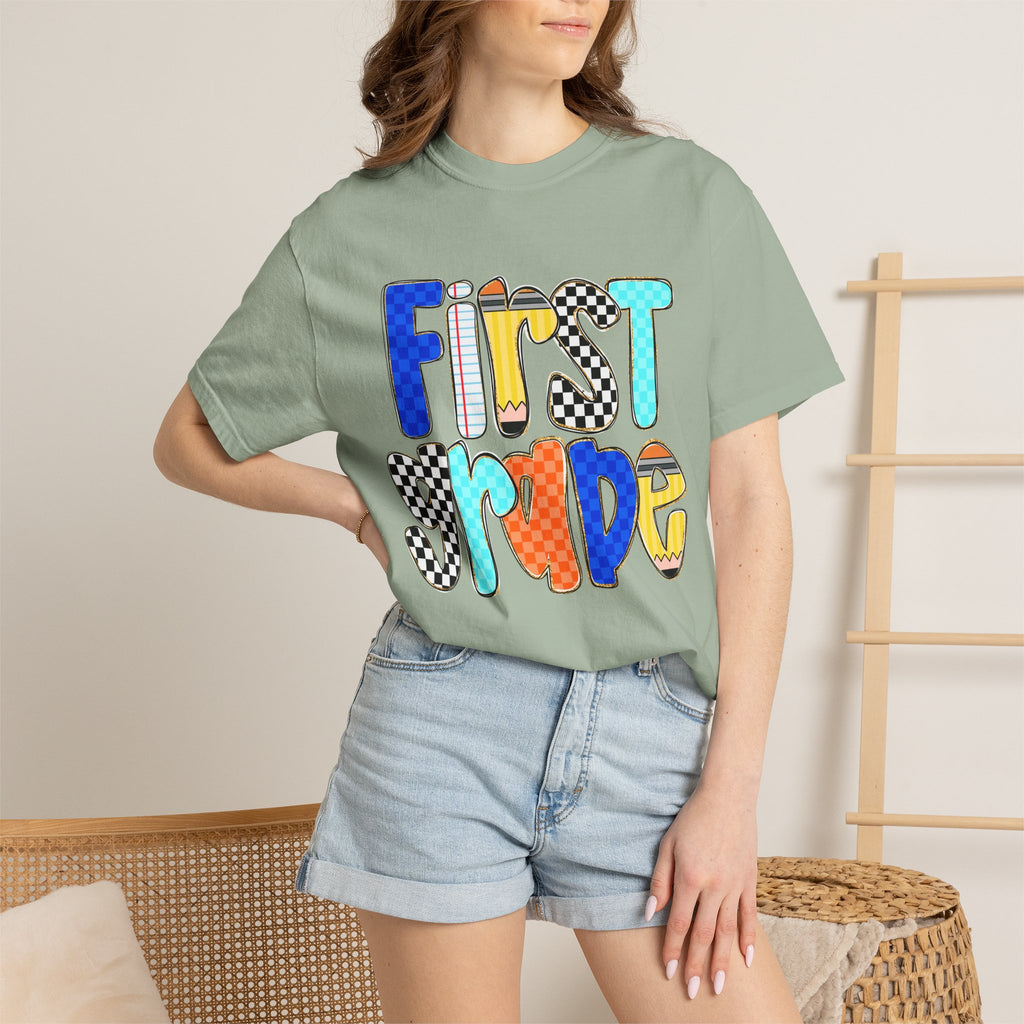 First Pride T-Shirt — Colorful Retro LGBTQ+ Celebration Tee