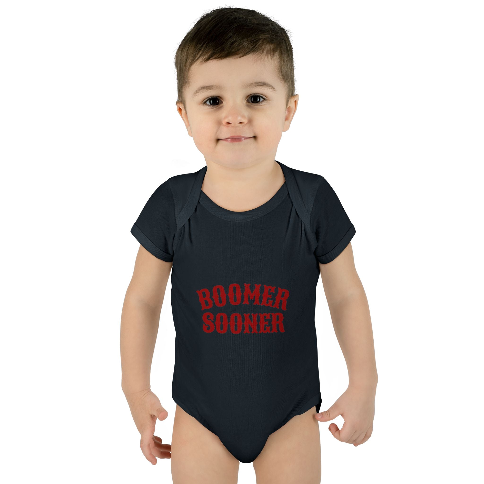 Boomer Sooner Infant Bodysuit - Baby OU Sooners Football Onesie