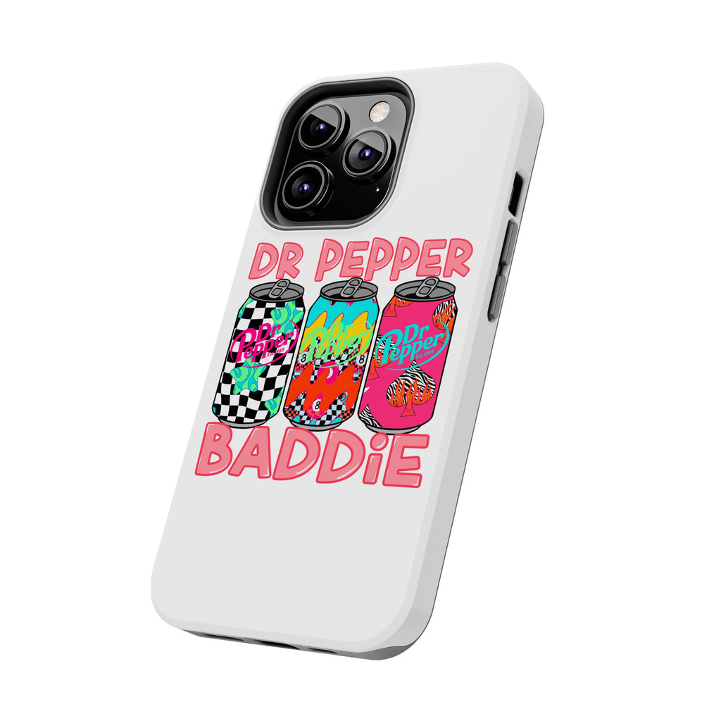 Dr Pepper Baddie Tough Phone Case — Retro Pop Soda Can Design