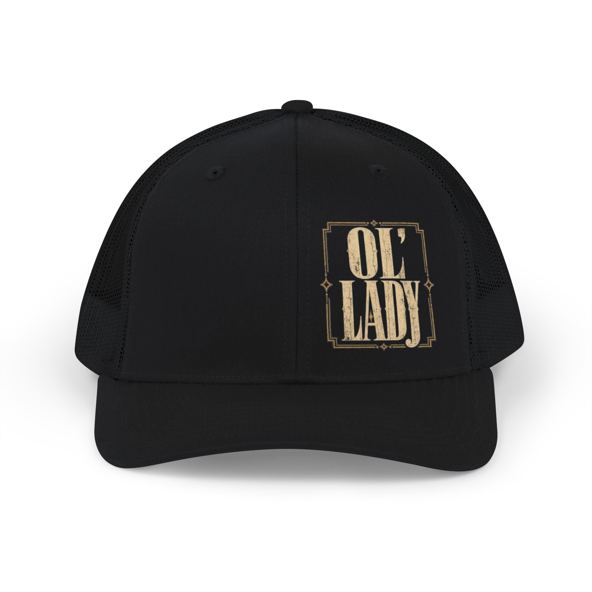 Trucker Cap - Old Lady Vintage Patch Snapback