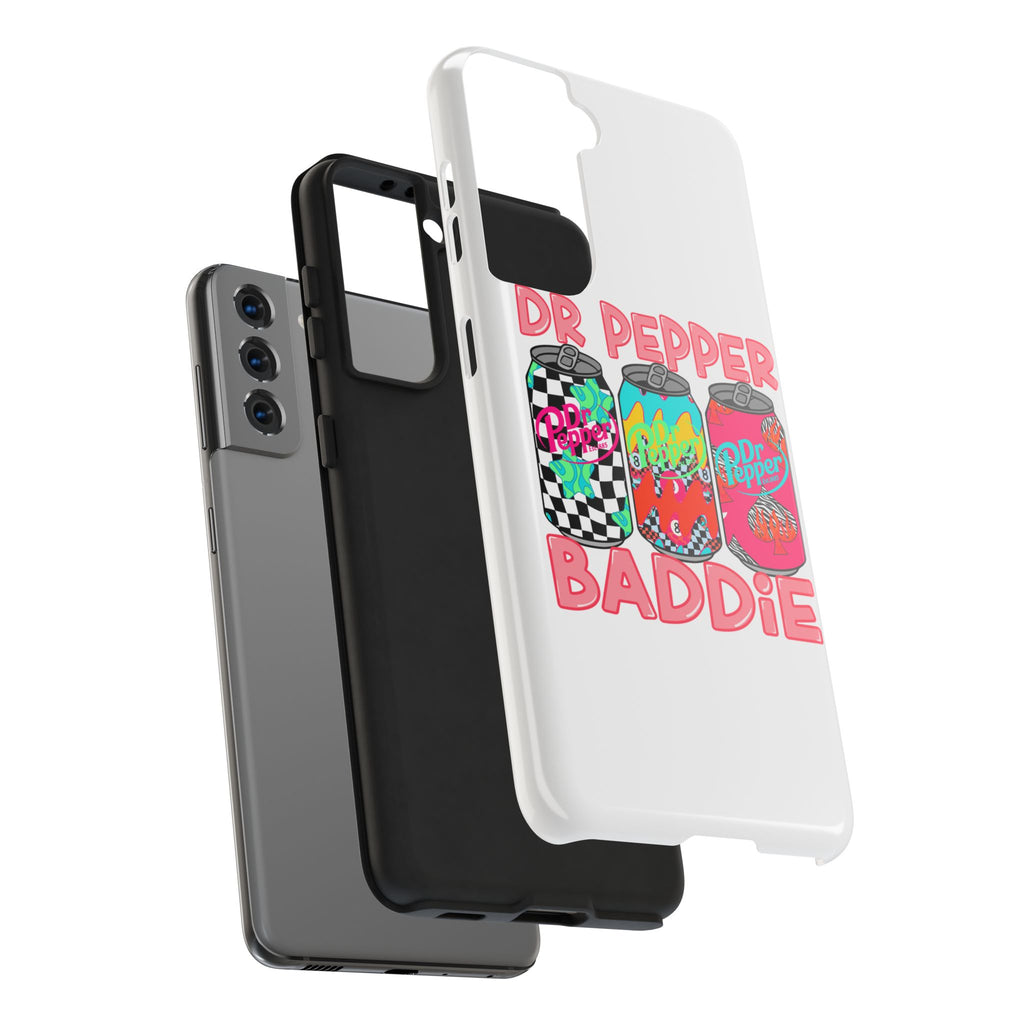Dr Pepper Baddie Tough Phone Case — Retro Pop Soda Can Design