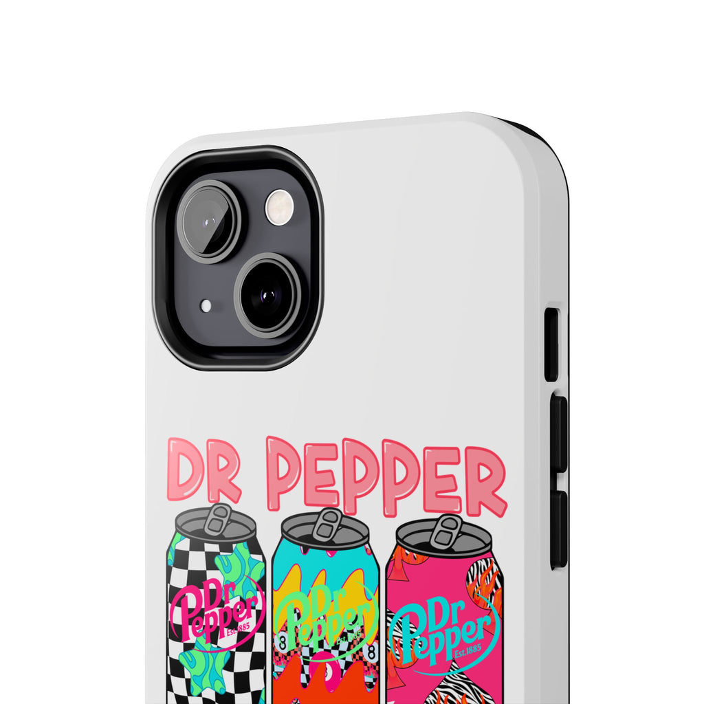 Dr Pepper Baddie Tough Phone Case — Retro Pop Soda Can Design