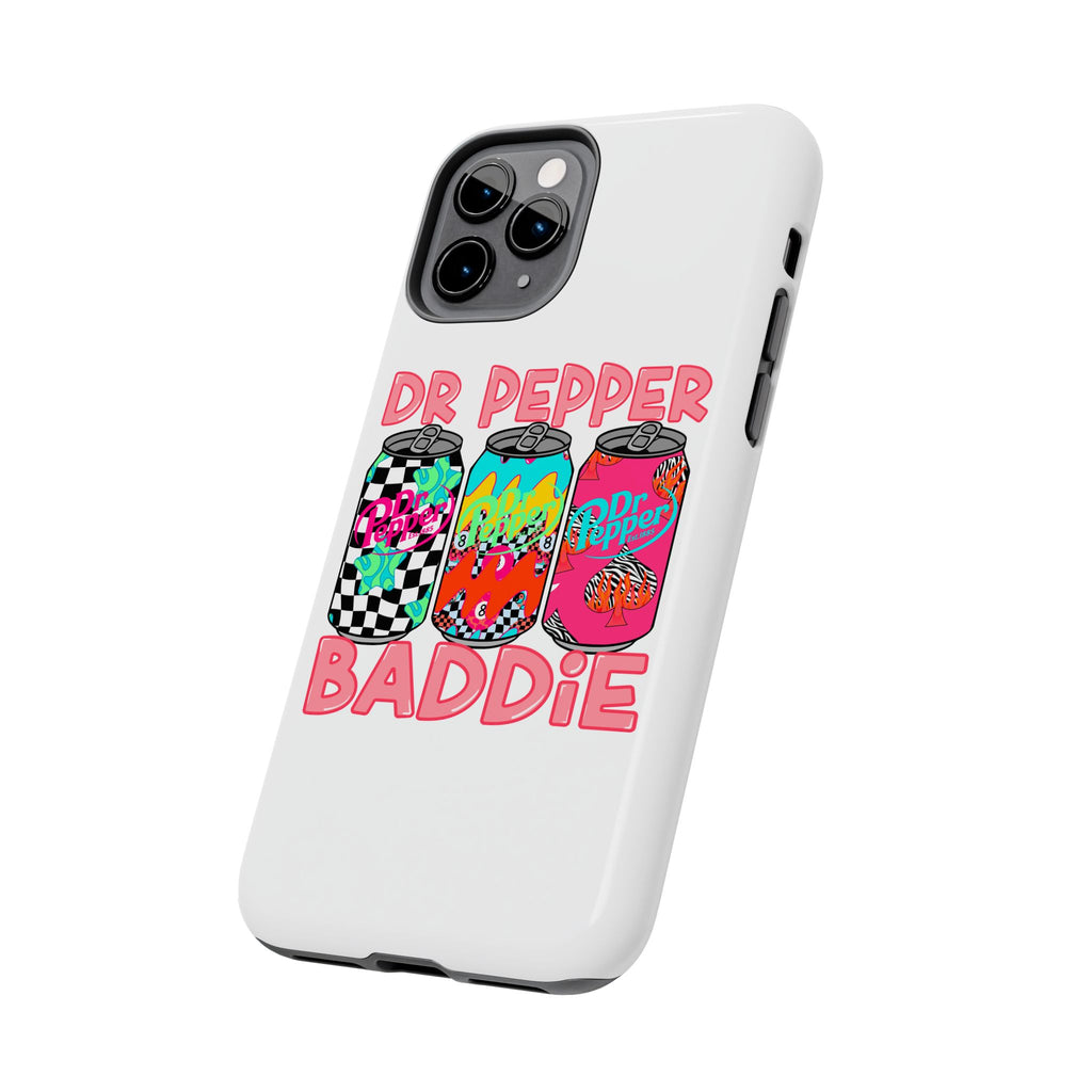Dr Pepper Baddie Tough Phone Case — Retro Pop Soda Can Design
