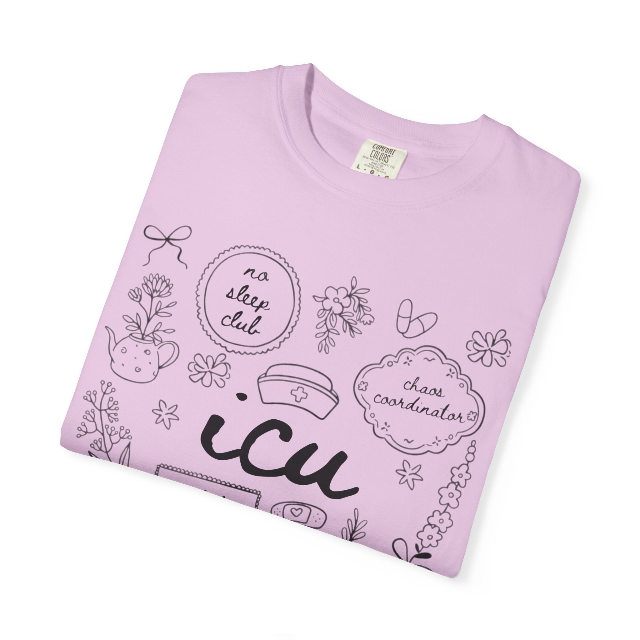 ICU Unisex Garment-Dyed T-shirt