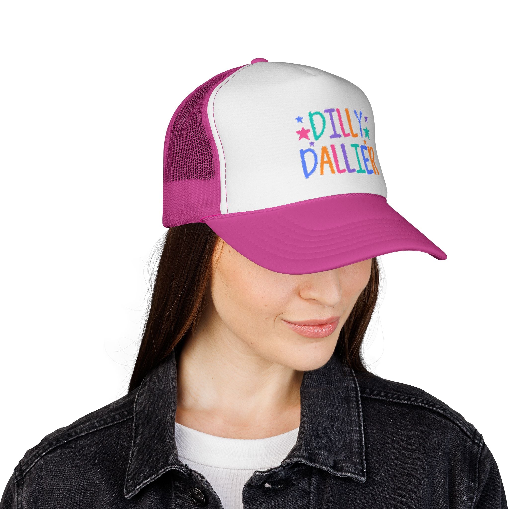 Dilly Dallier Colorful Kids Trucker Cap