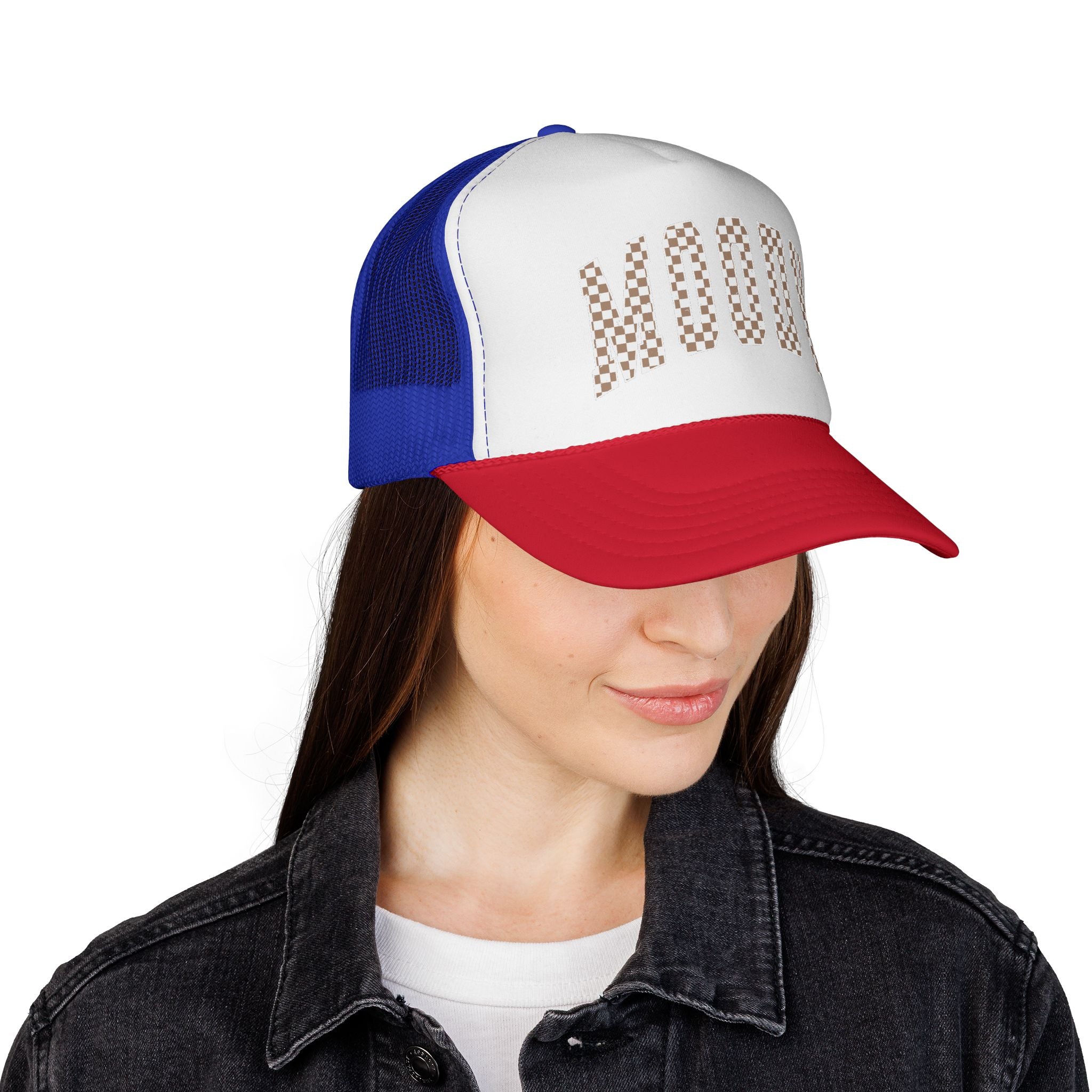 Moody Checkerboard Trucker Cap