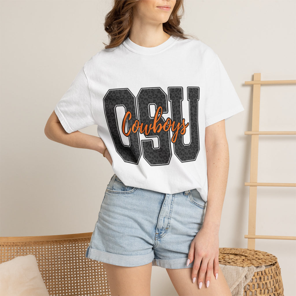 OSU Cowboys T-Shirt — Collegiate Letterman Style Tee