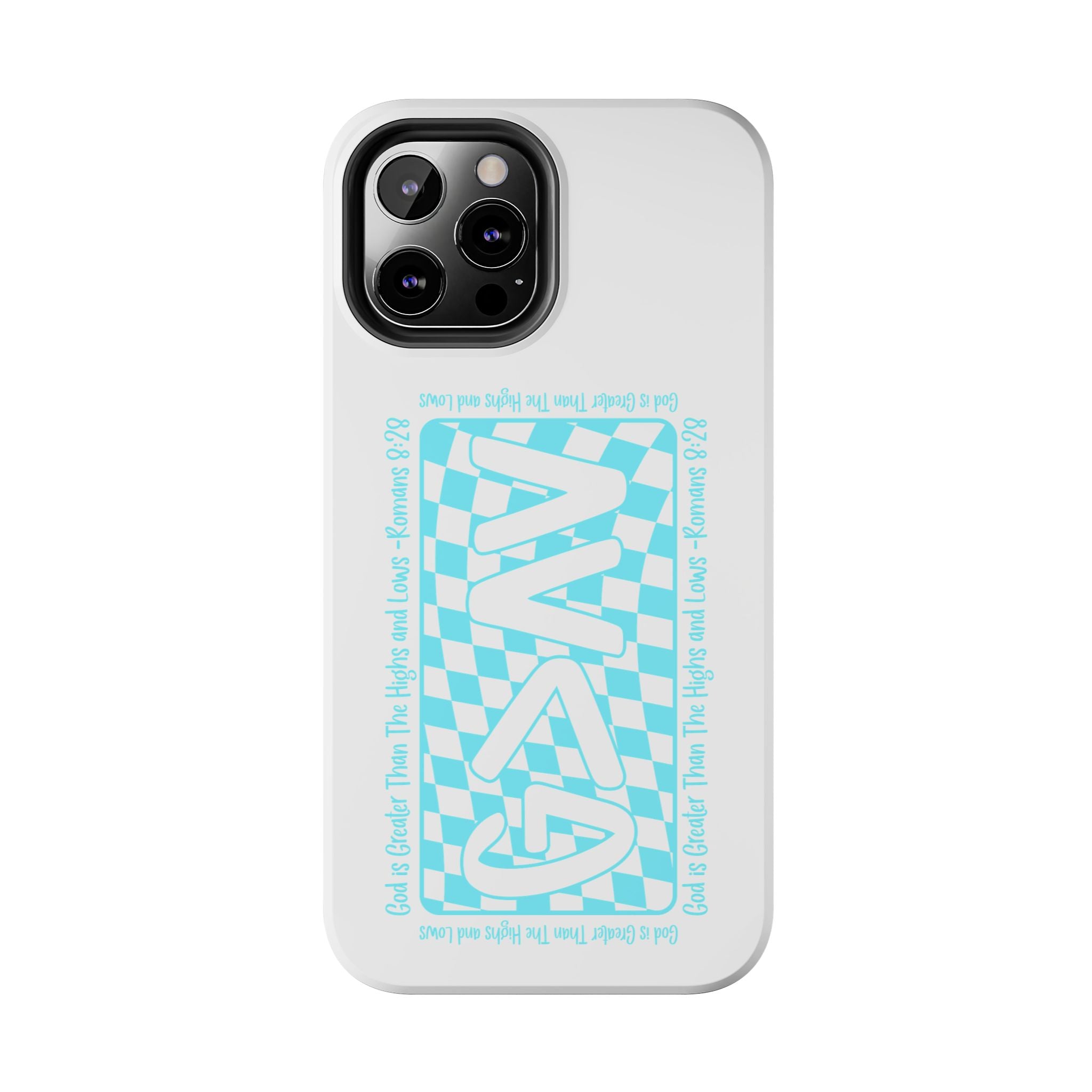 GAY Checkerboard Tough Phone Case — Pride Protective Phone Cover