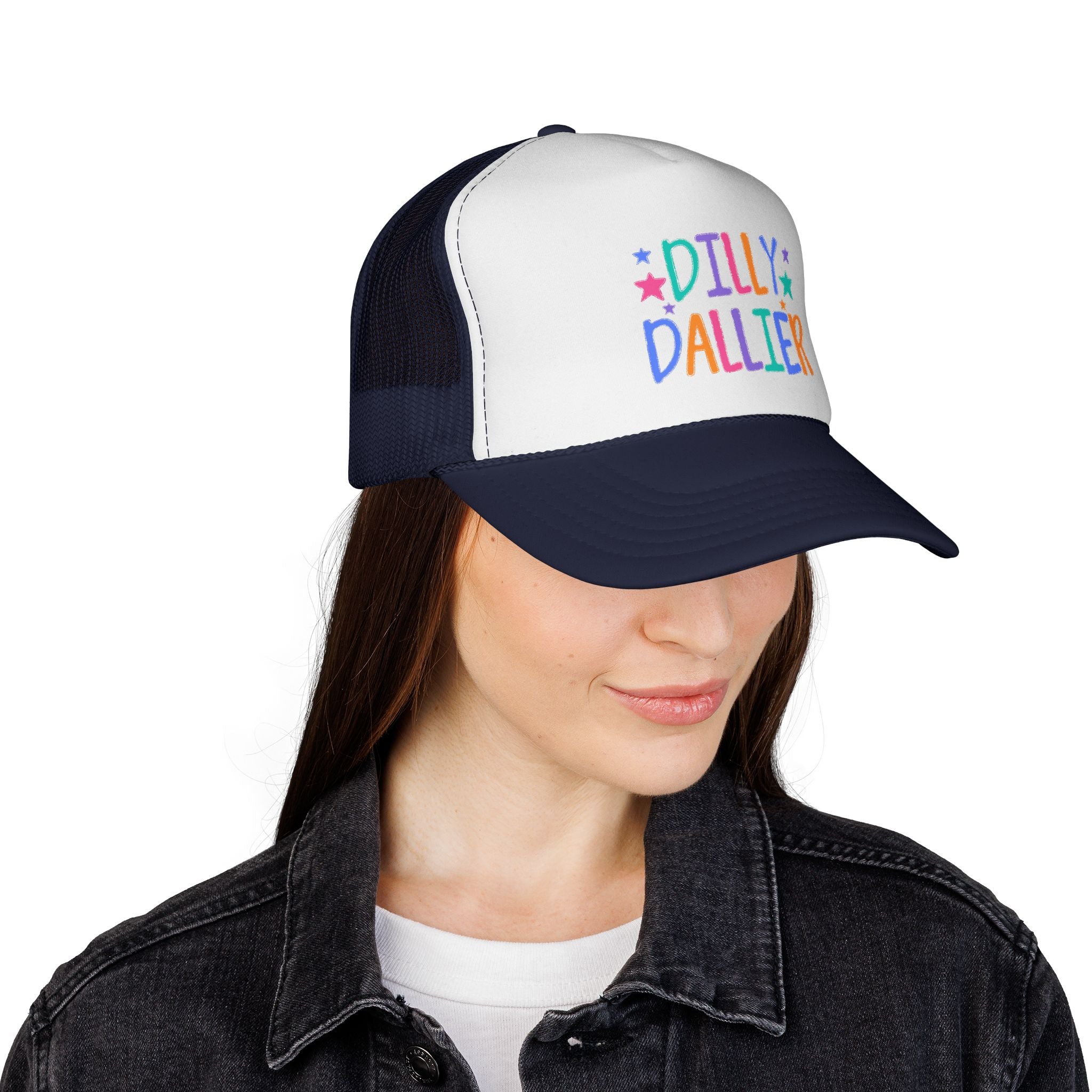 Dilly Dallier Colorful Kids Trucker Cap