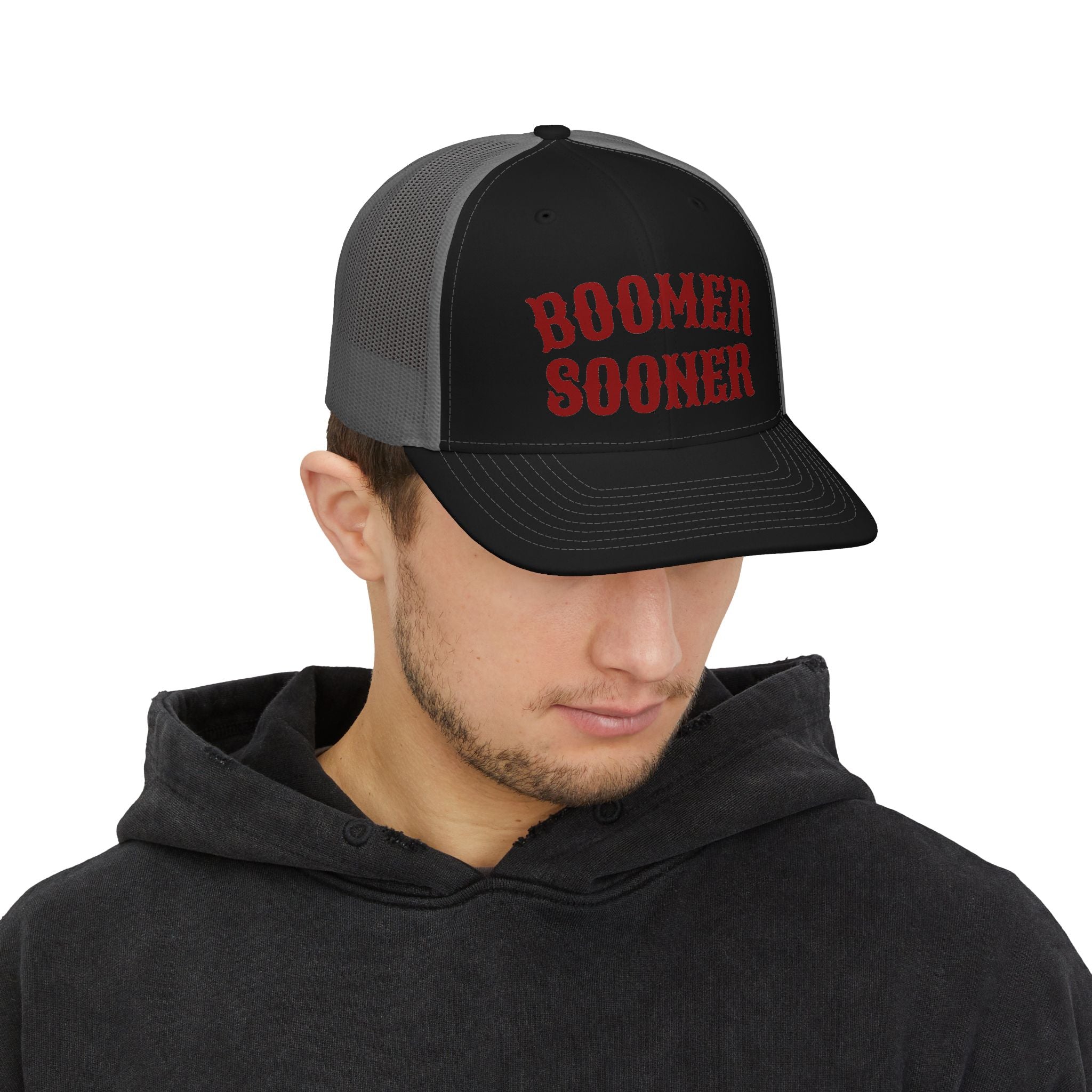 Boomer Sooner Snapback Trucker Cap