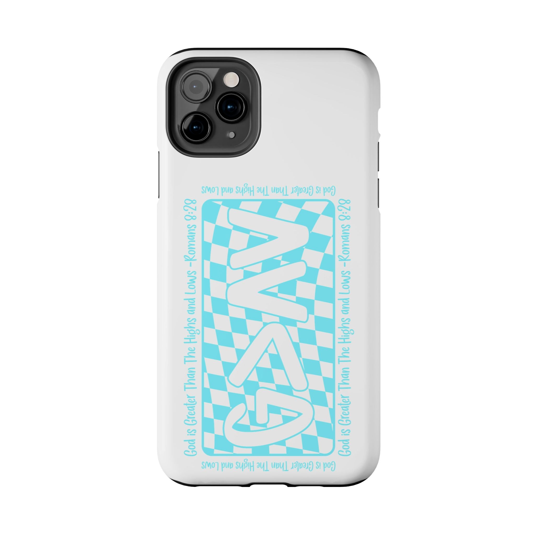 GAY Checkerboard Tough Phone Case — Pride Protective Phone Cover