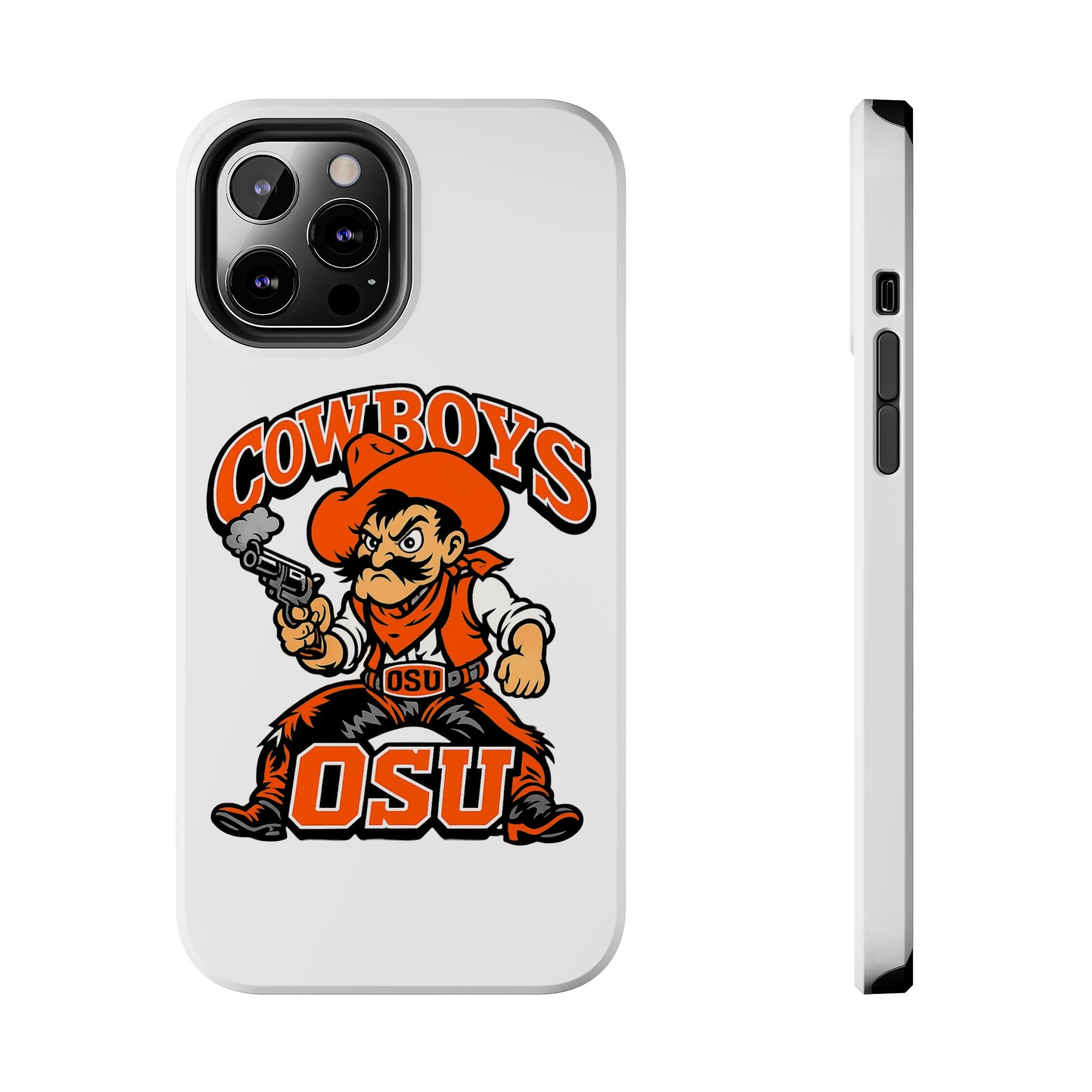 OSU Cowboys Tough Phone Case — Retro Mascot Protective Cover