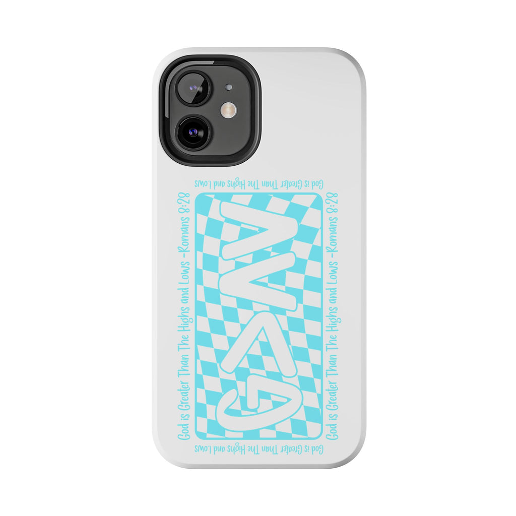 GAY Checkerboard Tough Phone Case — Pride Protective Phone Cover