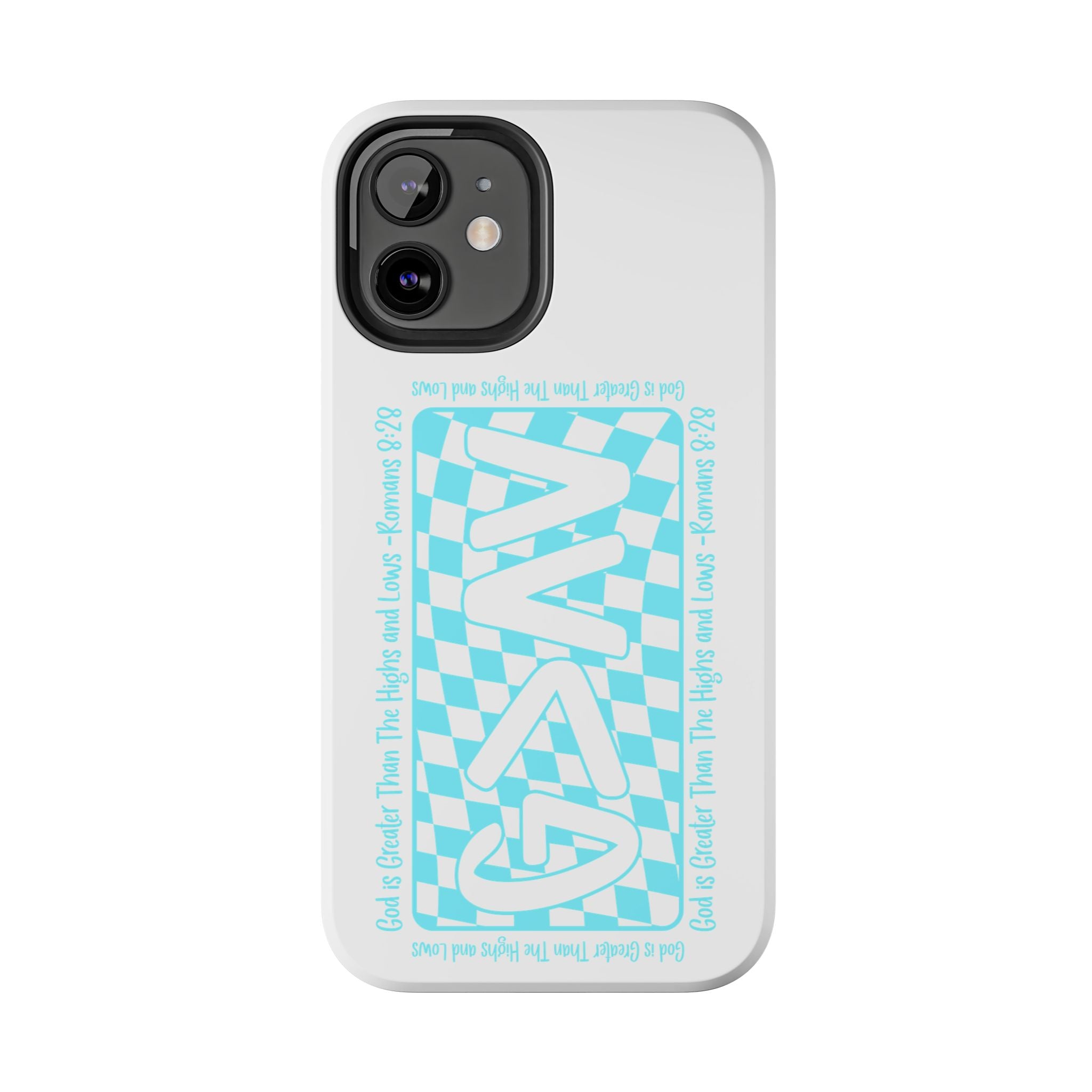 GAY Checkerboard Tough Phone Case — Pride Protective Phone Cover