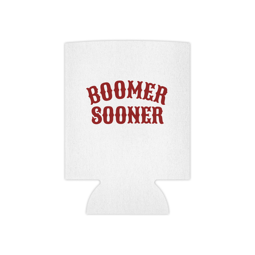 Boomer Sooner Can Cooler — OU Game Day Beverage Koozie