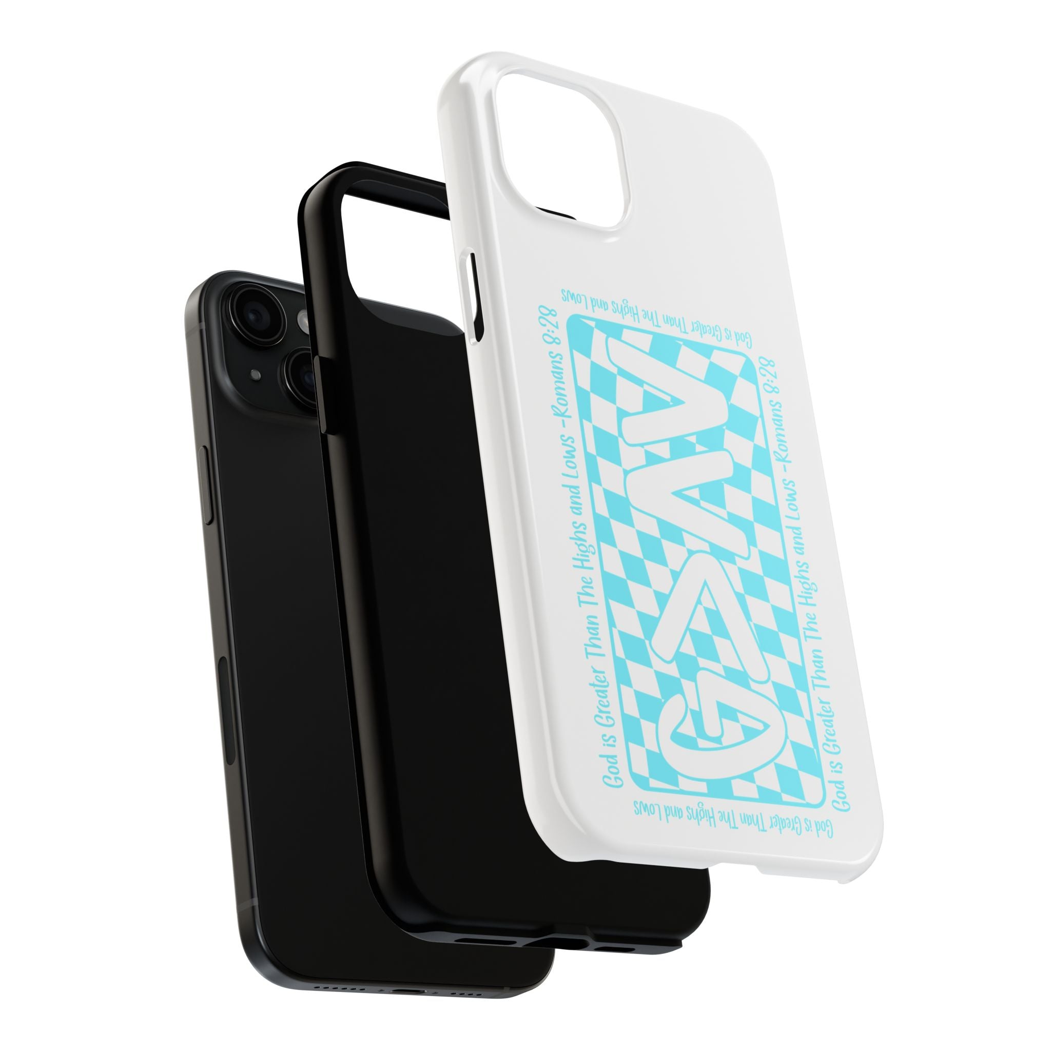 GAY Checkerboard Tough Phone Case — Pride Protective Phone Cover