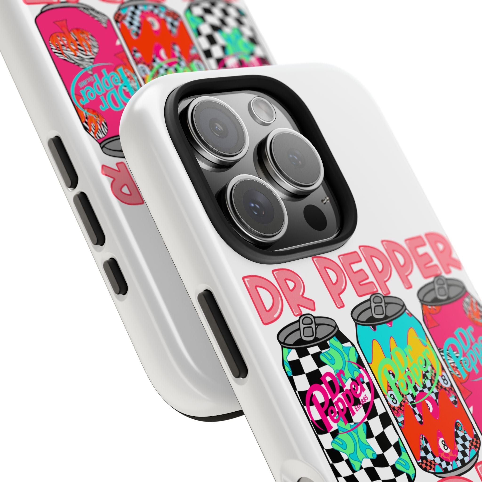 Dr Pepper Baddie Tough Phone Case — Retro Pop Soda Can Design