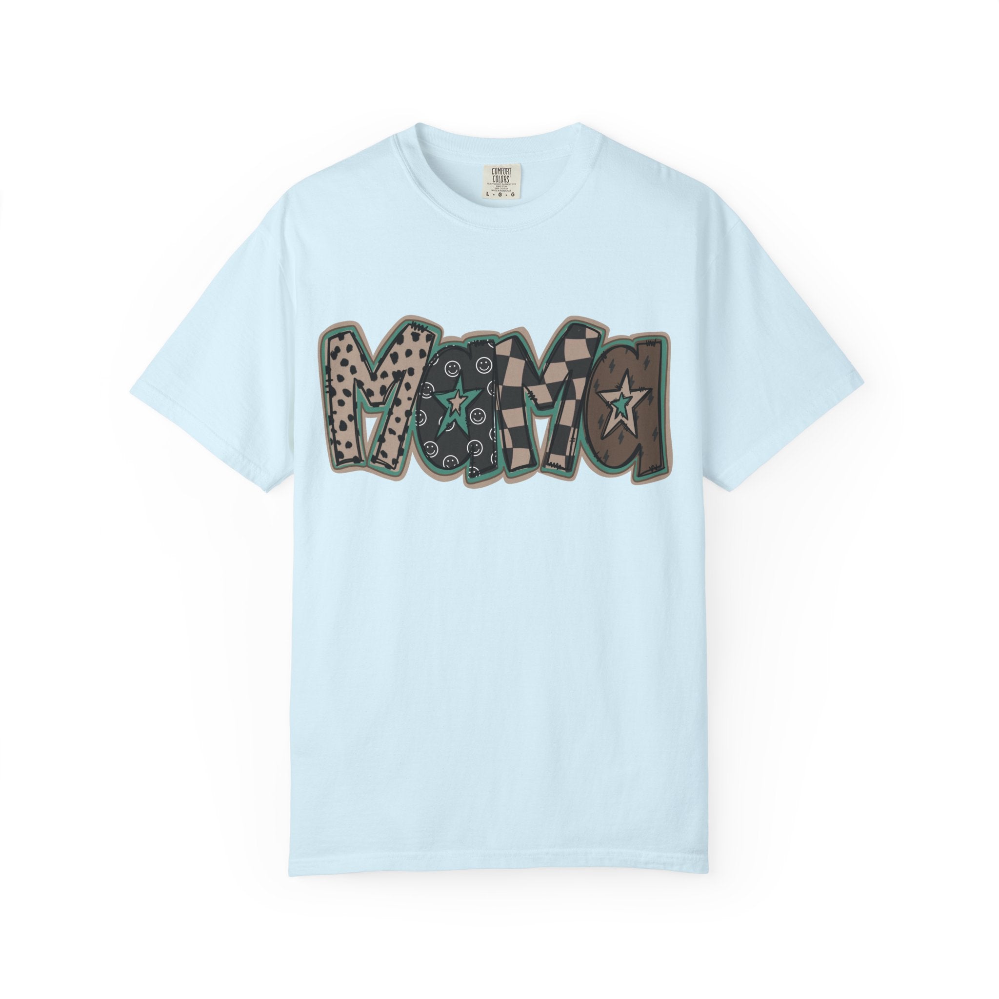 Vegan Retro Graffiti T‑Shirt — Vintage Bandana Pattern Tee