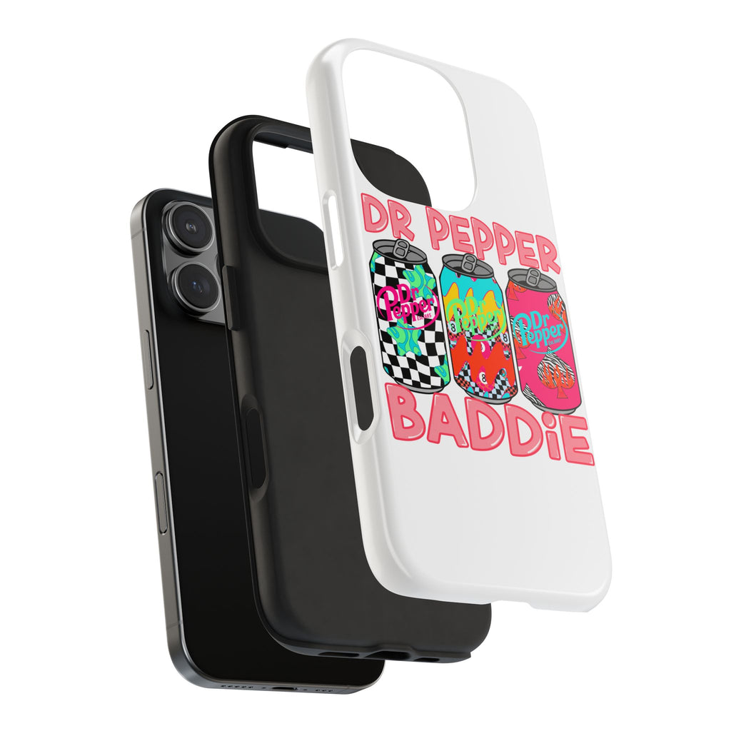 Dr Pepper Baddie Tough Phone Case — Retro Pop Soda Can Design