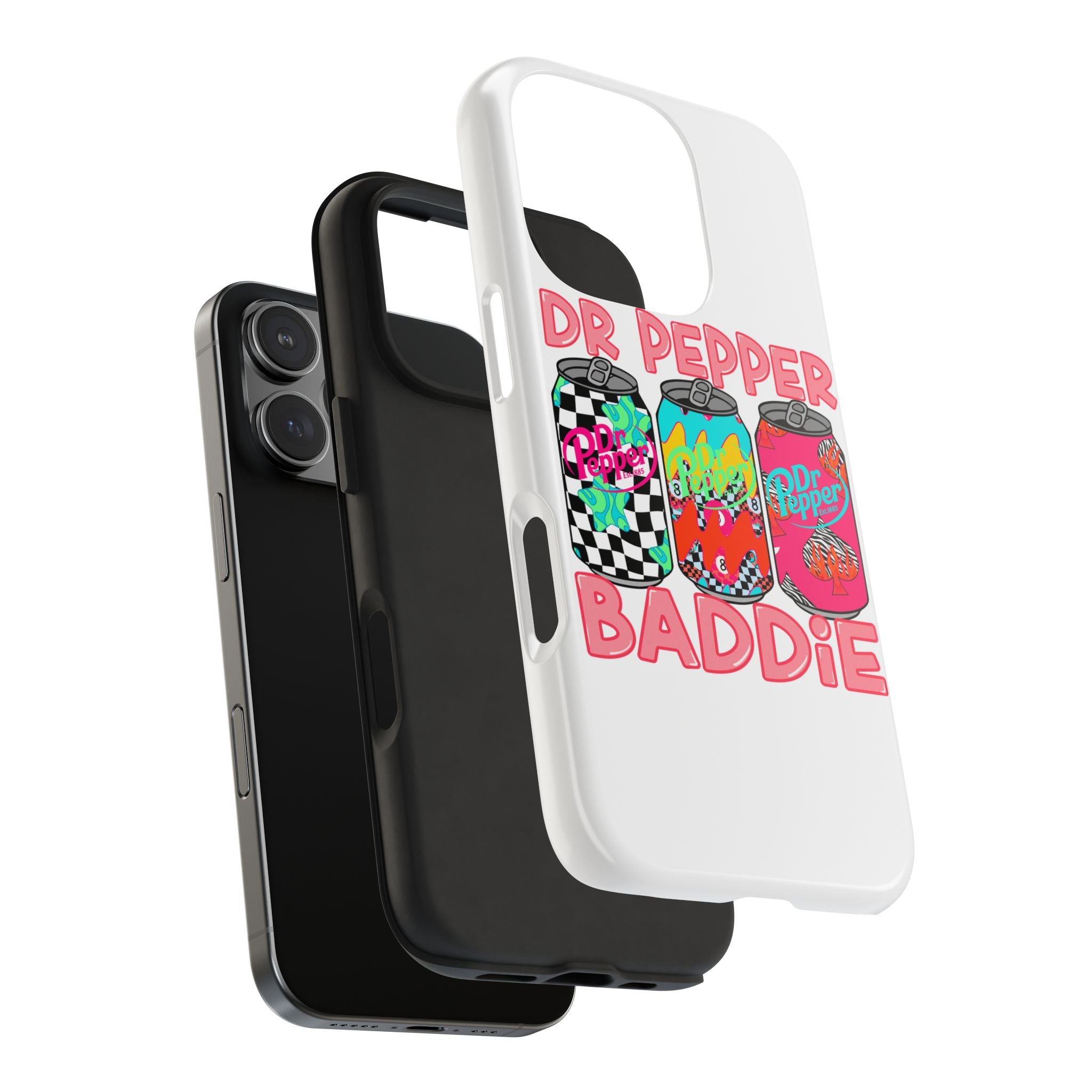 Dr Pepper Baddie Tough Phone Case — Retro Pop Soda Can Design