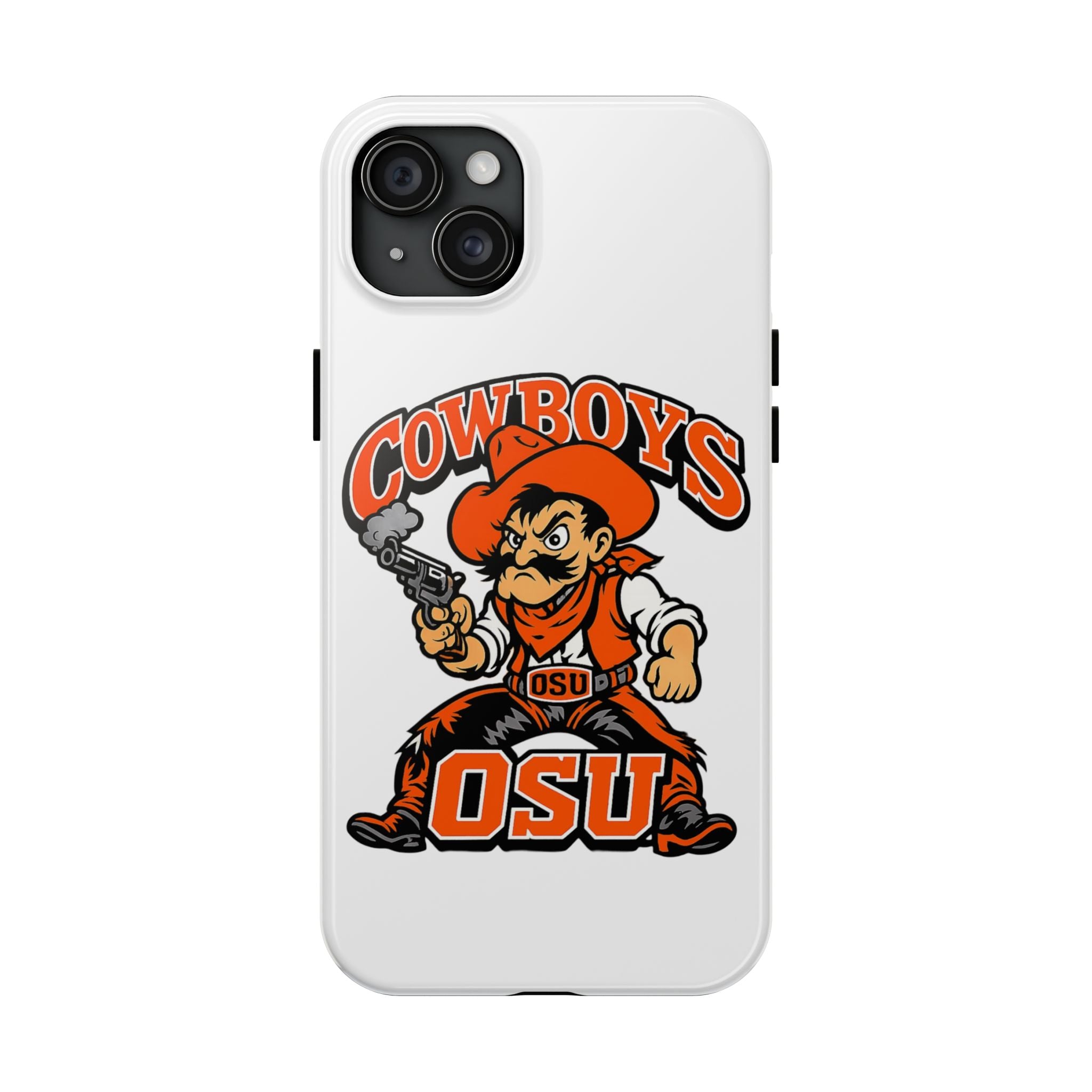 OSU Cowboys Tough Phone Case — Retro Mascot Protective Cover
