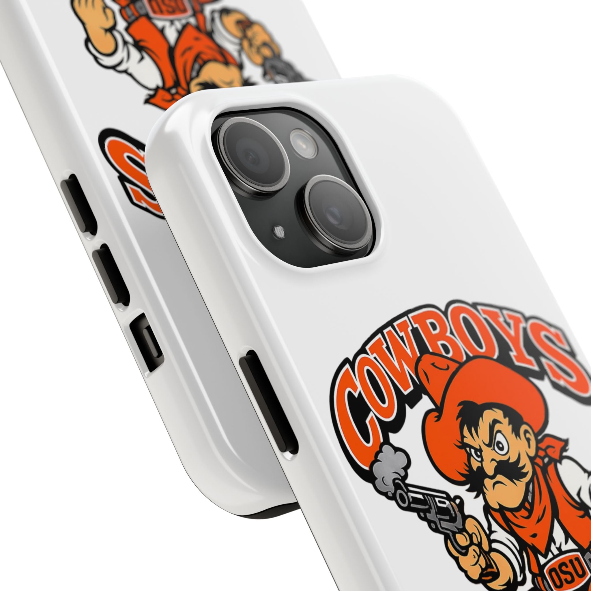 OSU Cowboys Tough Phone Case — Retro Mascot Protective Cover