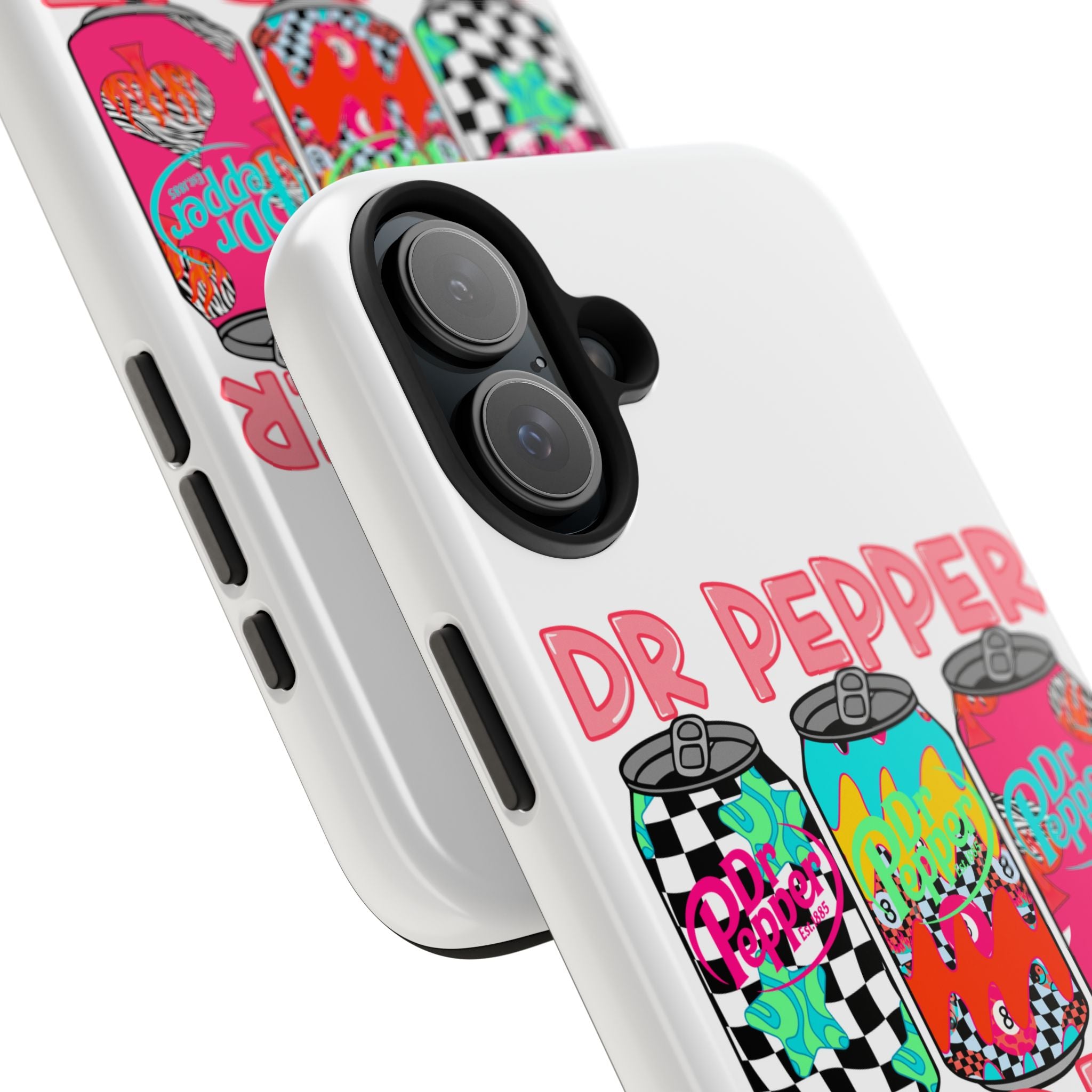 Dr Pepper Baddie Tough Phone Case — Retro Pop Soda Can Design