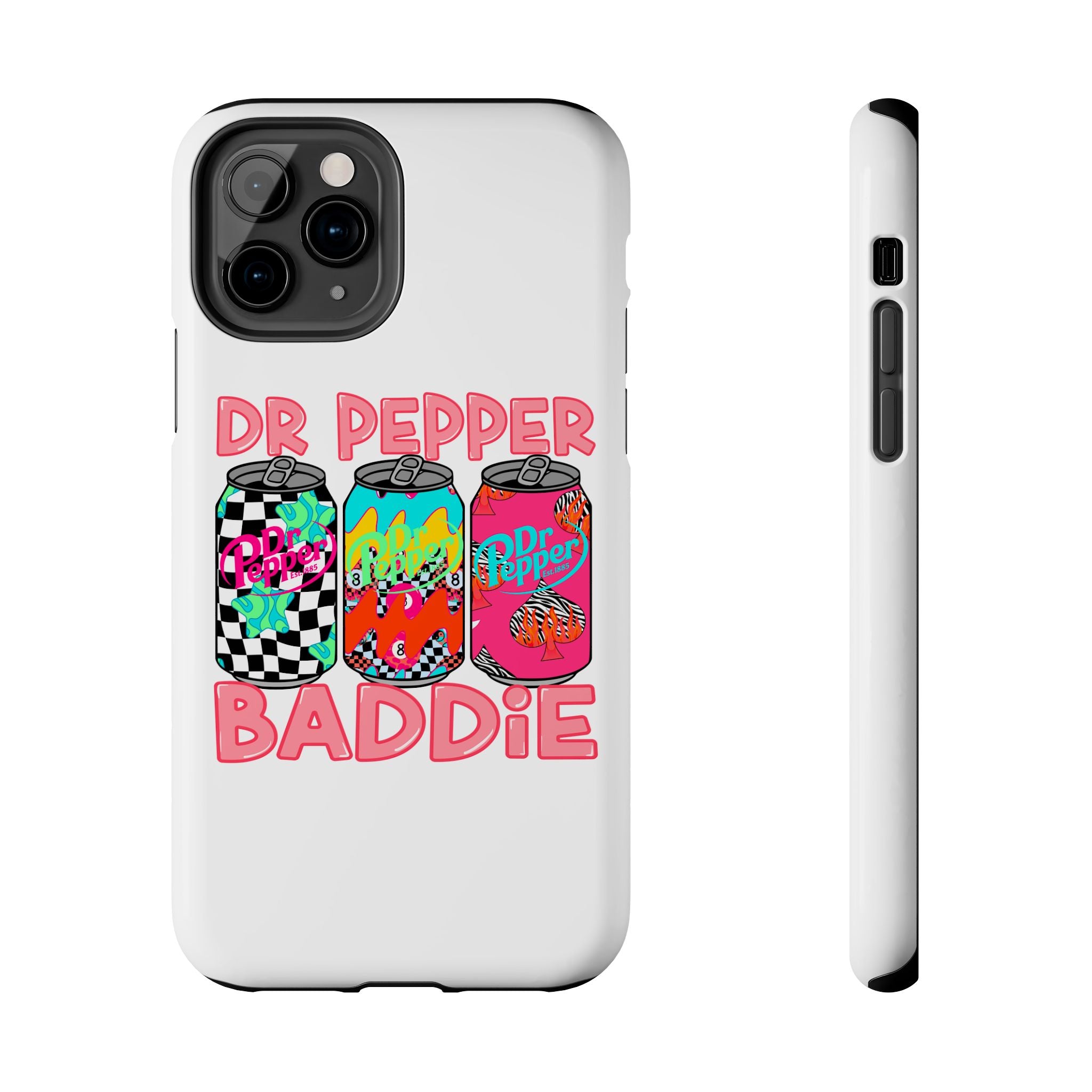 Dr Pepper Baddie Tough Phone Case — Retro Pop Soda Can Design