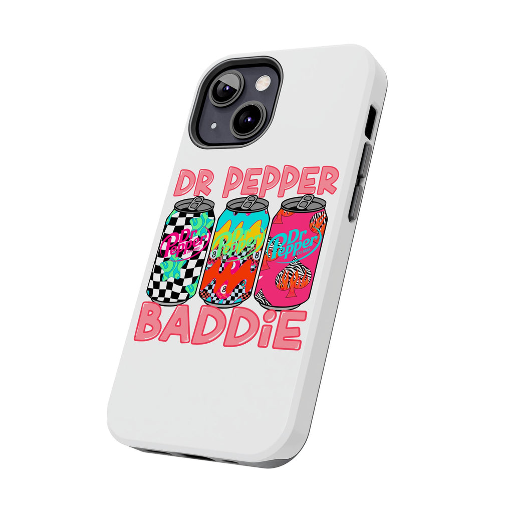 Dr Pepper Baddie Tough Phone Case — Retro Pop Soda Can Design