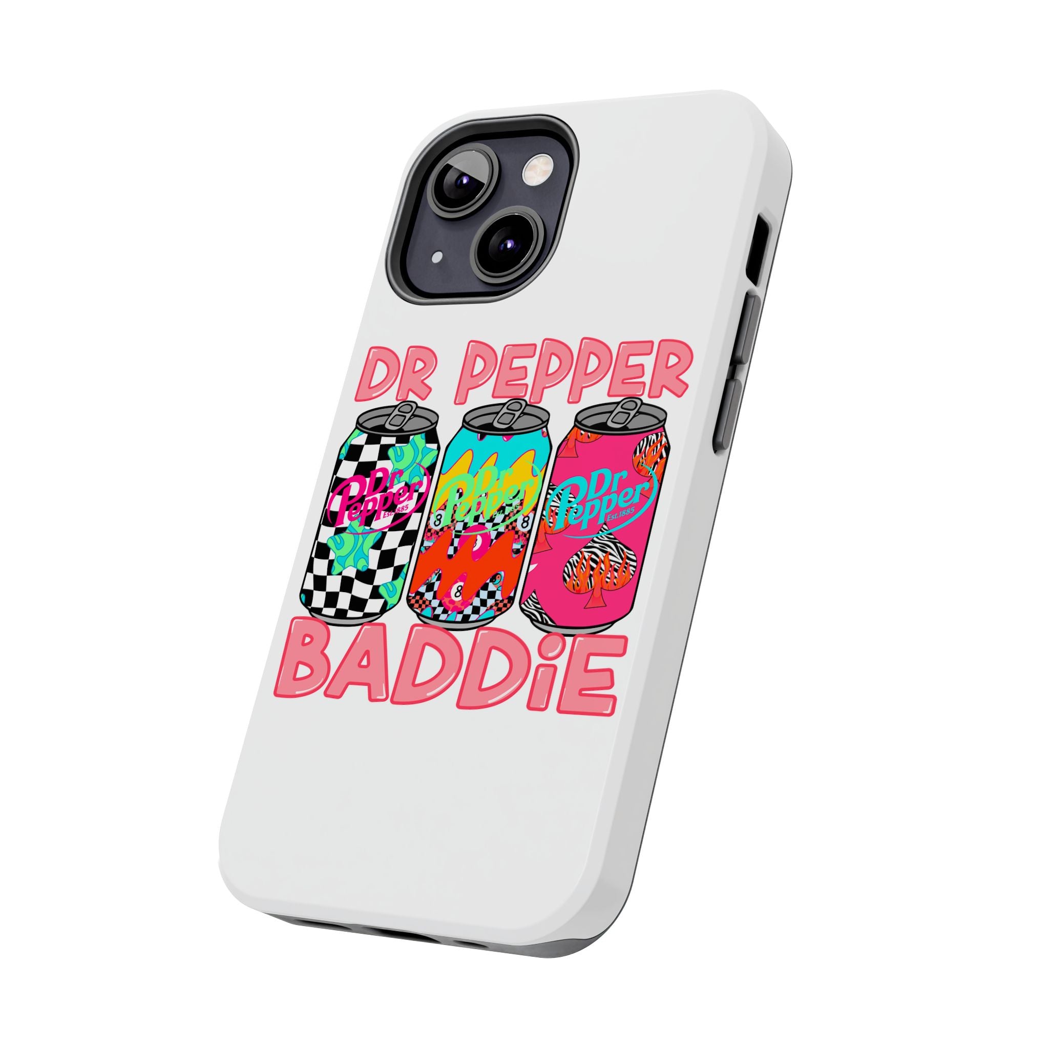 Dr Pepper Baddie Tough Phone Case — Retro Pop Soda Can Design