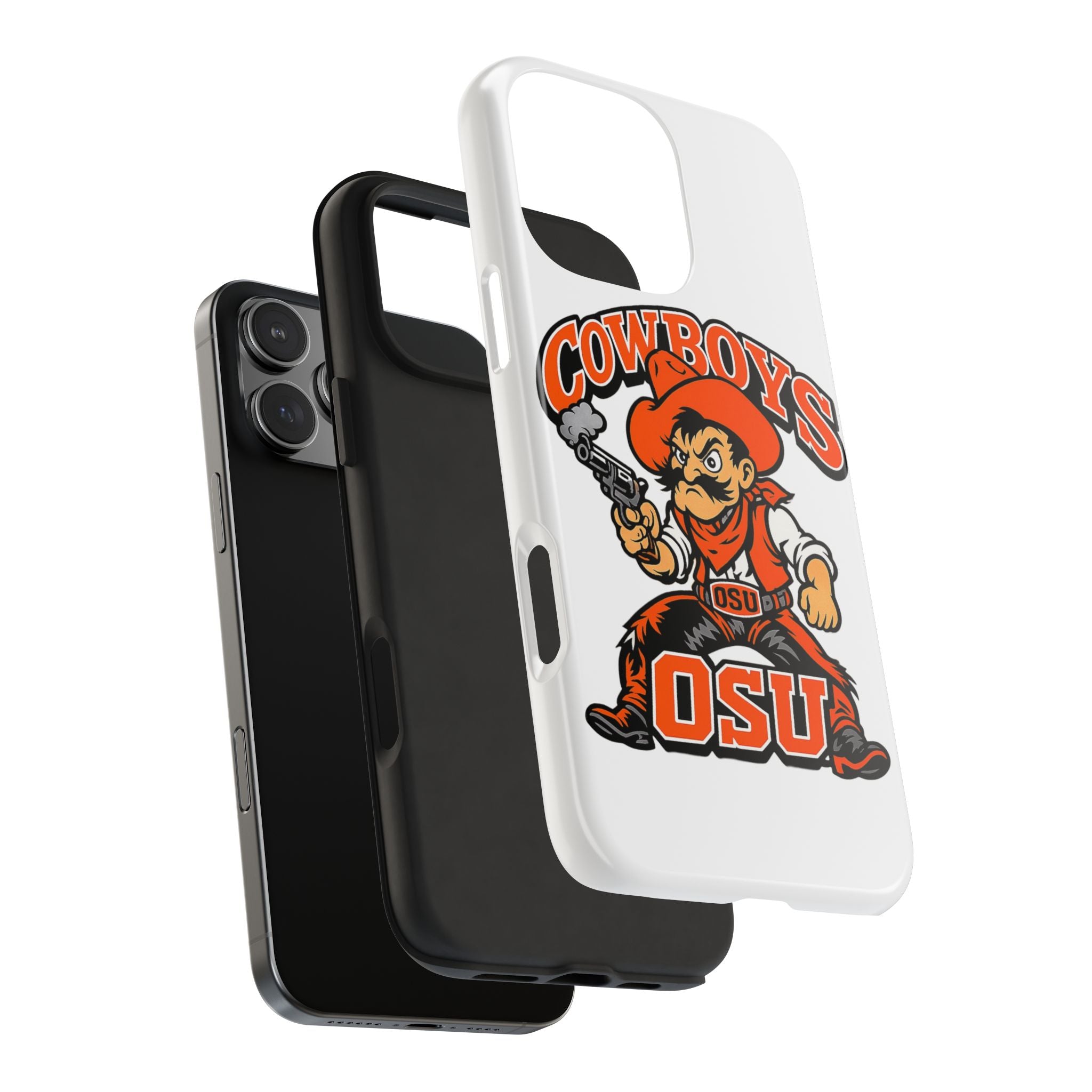 OSU Cowboys Tough Phone Case — Retro Mascot Protective Cover