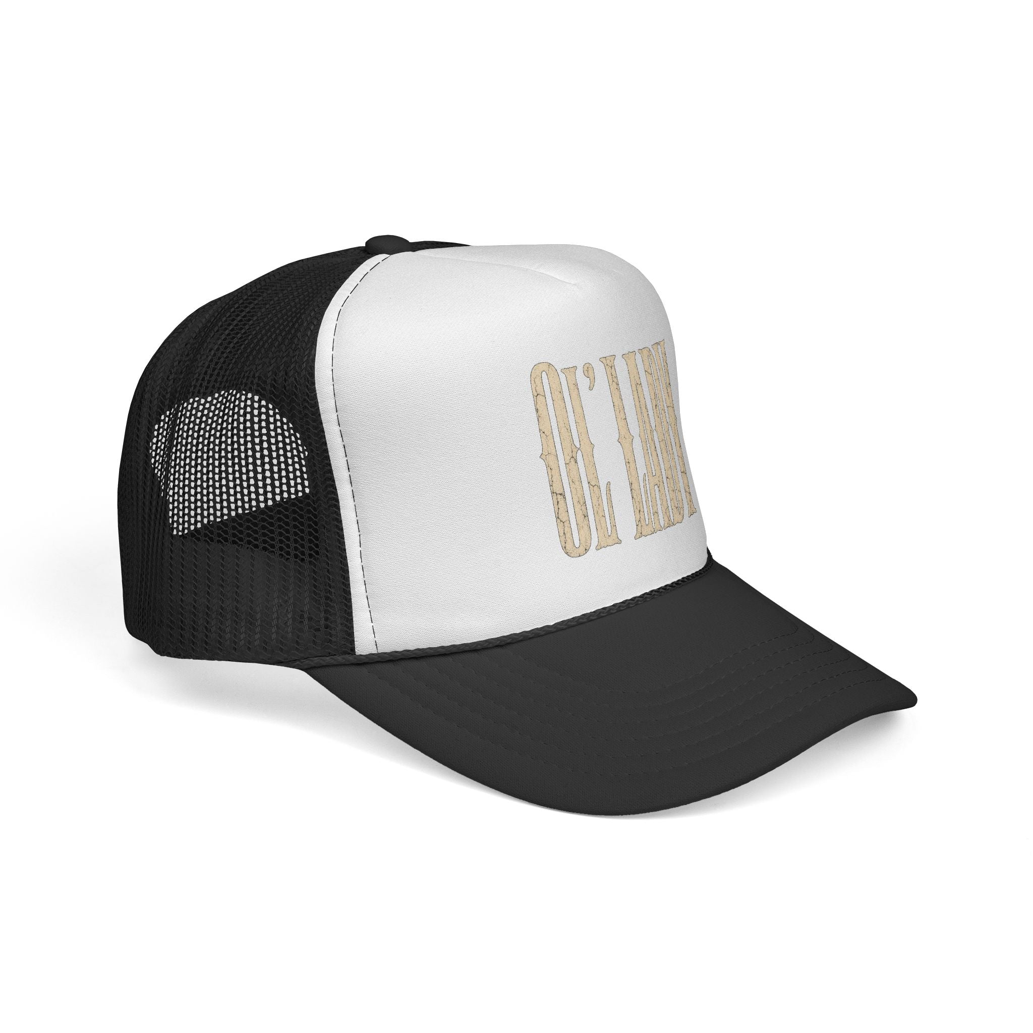 Trucker Cap — "Oh Lady" Vintage Script Mesh Hat