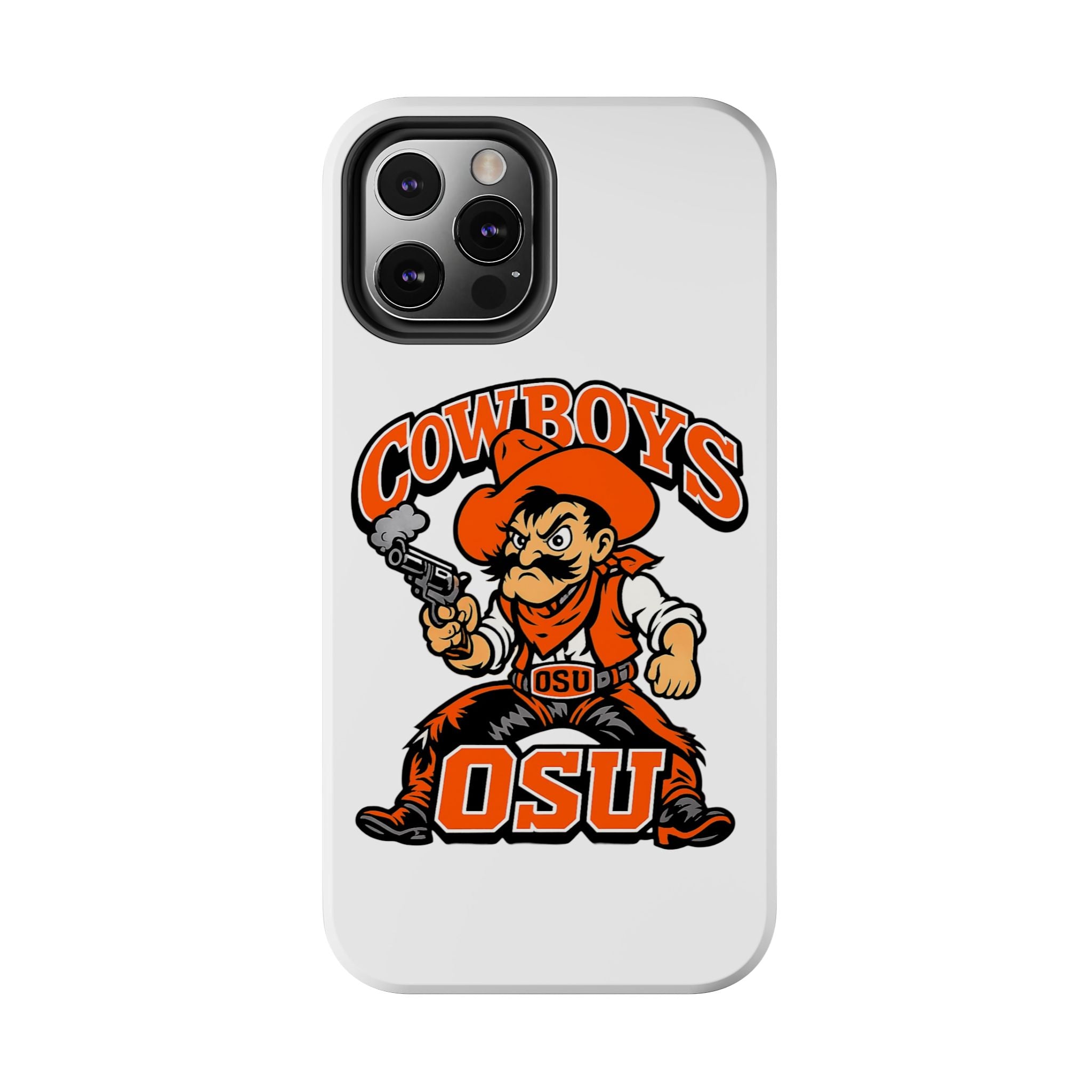 OSU Cowboys Tough Phone Case — Retro Mascot Protective Cover