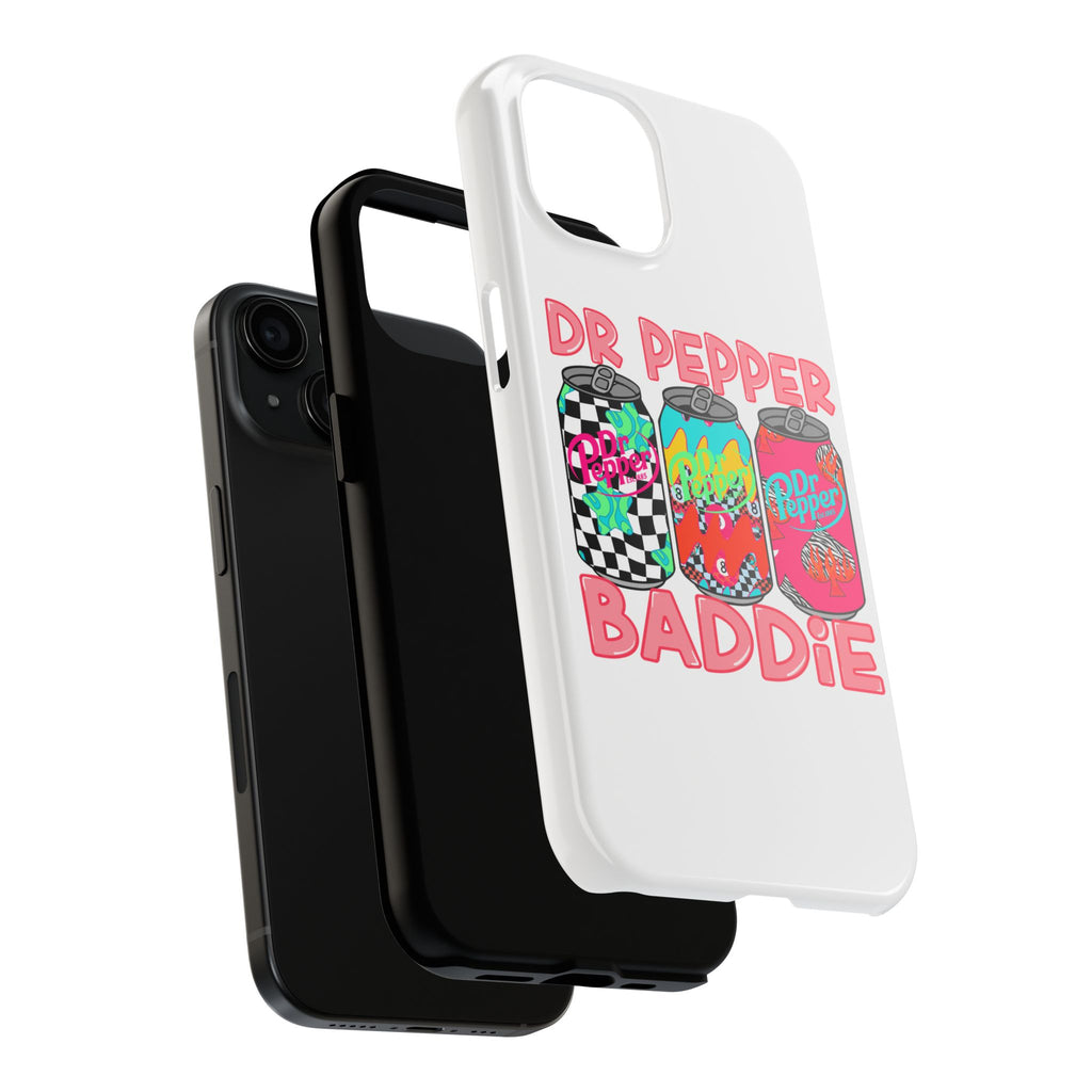 Dr Pepper Baddie Tough Phone Case — Retro Pop Soda Can Design