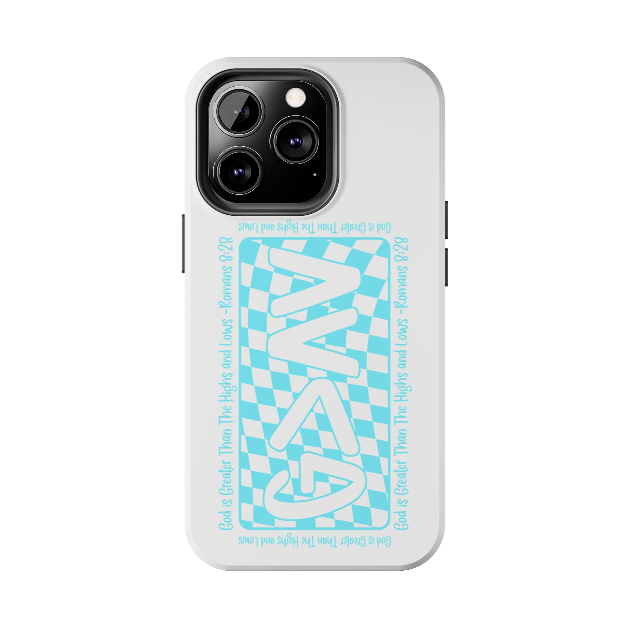 GAY Checkerboard Tough Phone Case — Pride Protective Phone Cover