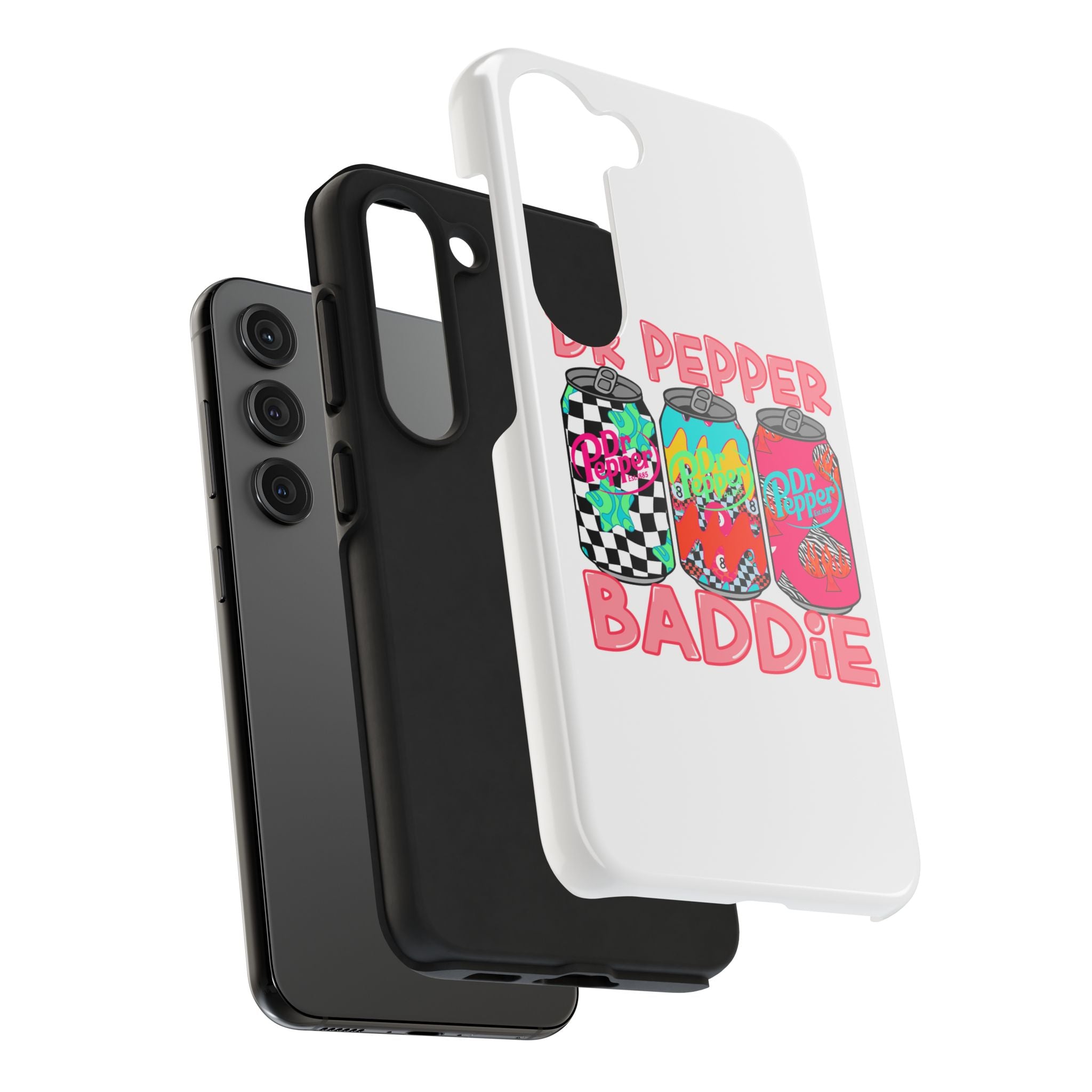 Dr Pepper Baddie Tough Phone Case — Retro Pop Soda Can Design
