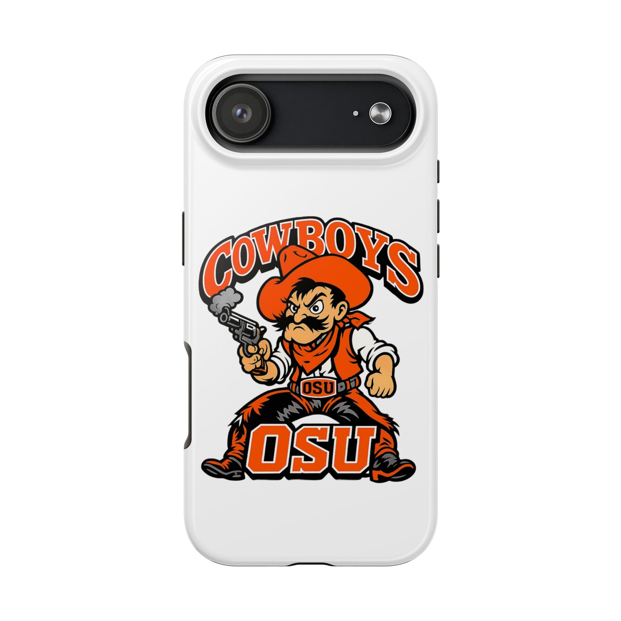 OSU Cowboys Tough Phone Case — Retro Mascot Protective Cover