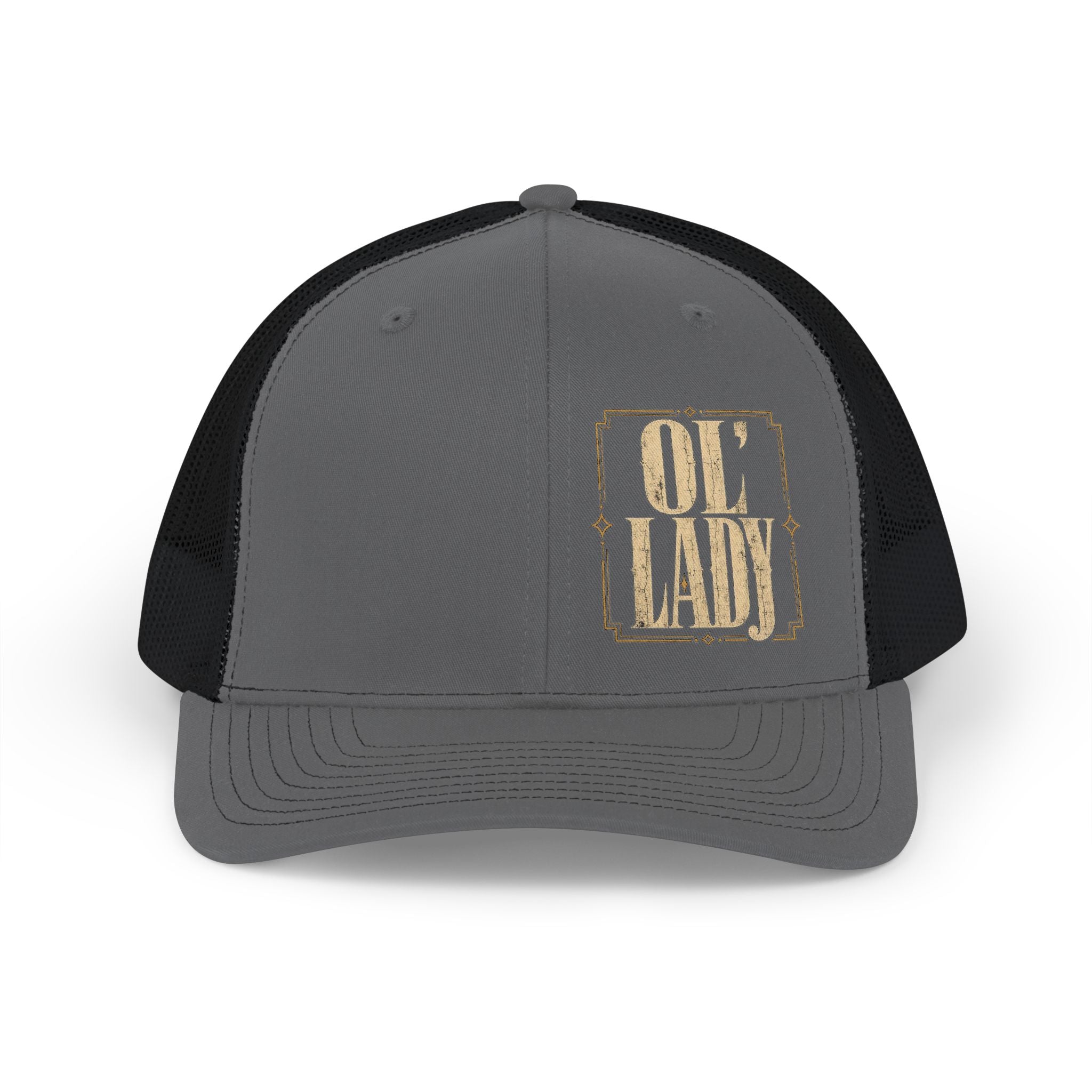 Trucker Cap - Old Lady Vintage Patch Snapback