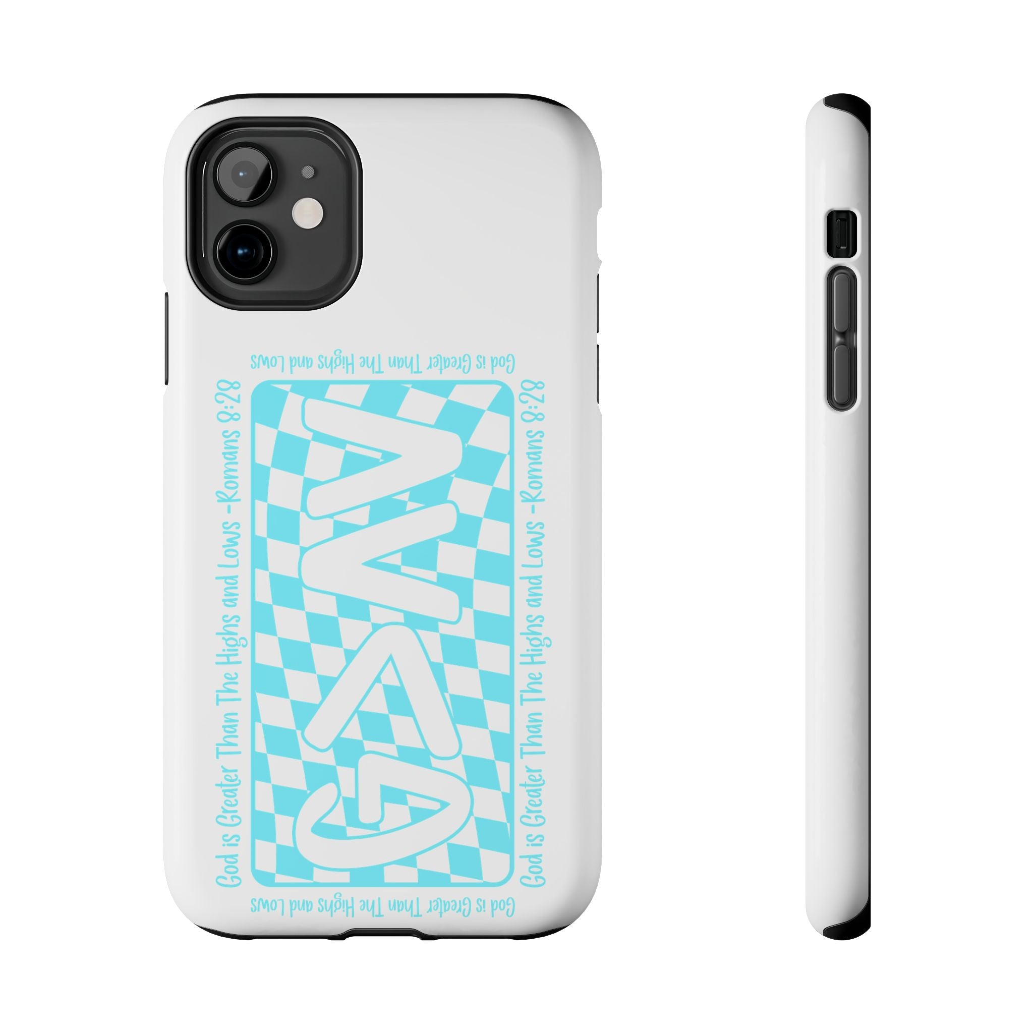 GAY Checkerboard Tough Phone Case — Pride Protective Phone Cover