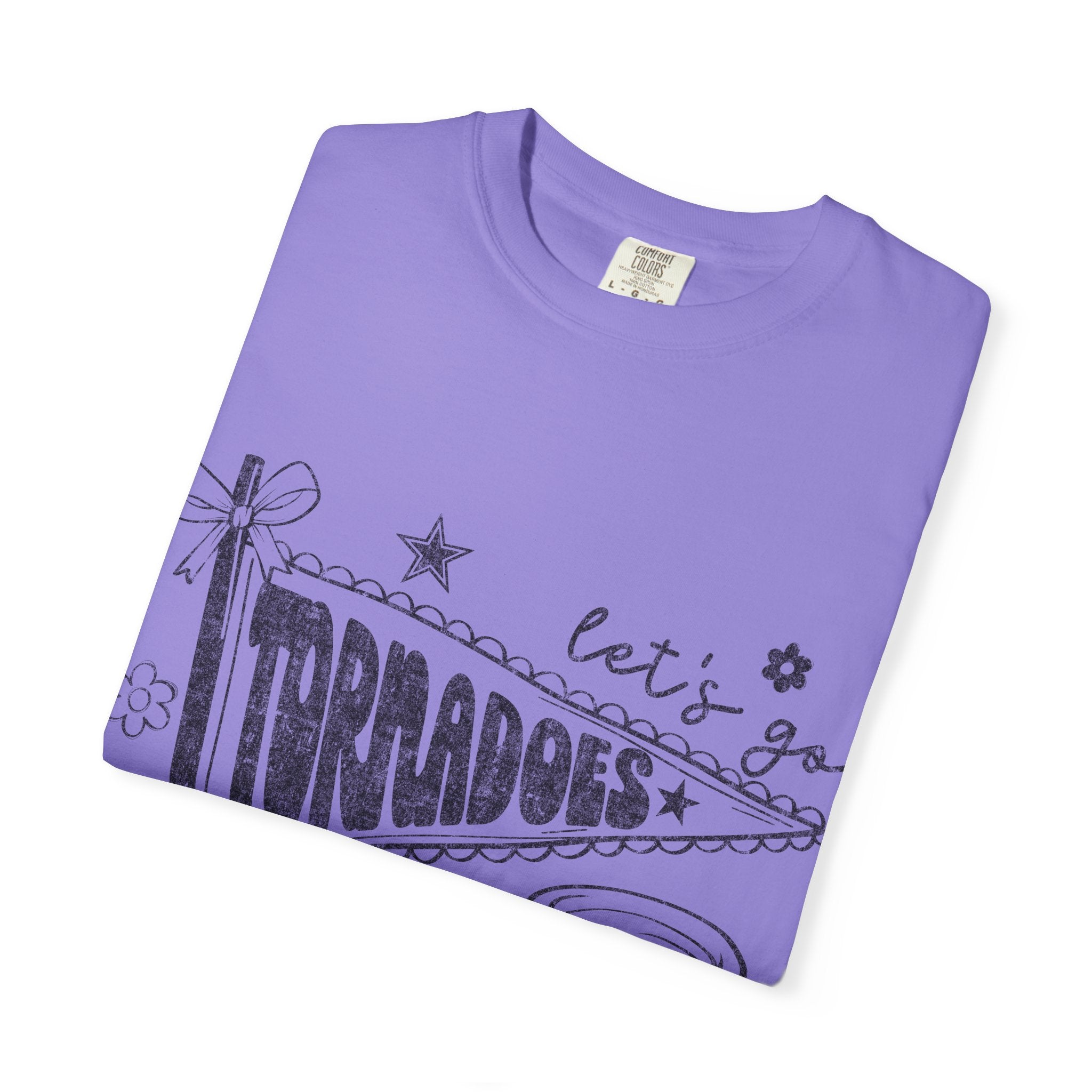 Let's Go Tornadoes Retro Graphic T-Shirt