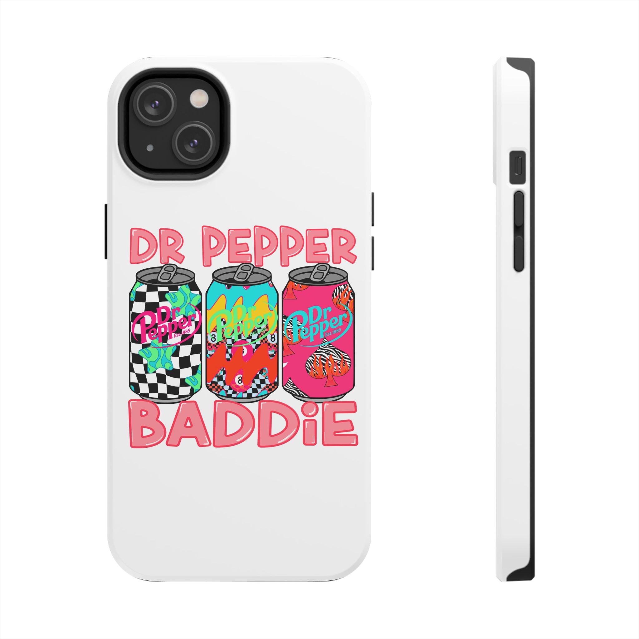 Dr Pepper Baddie Tough Phone Case — Retro Pop Soda Can Design
