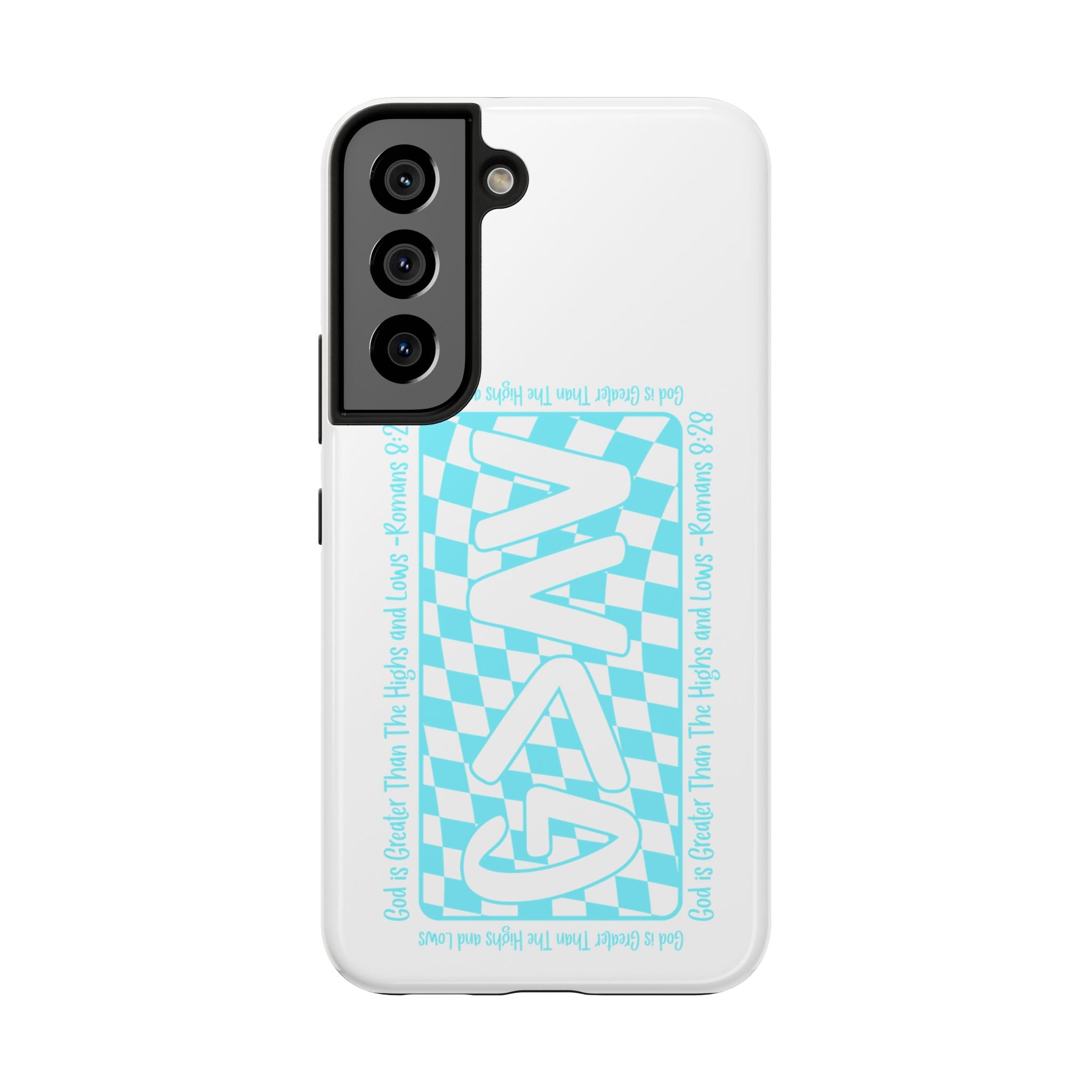 GAY Checkerboard Tough Phone Case — Pride Protective Phone Cover