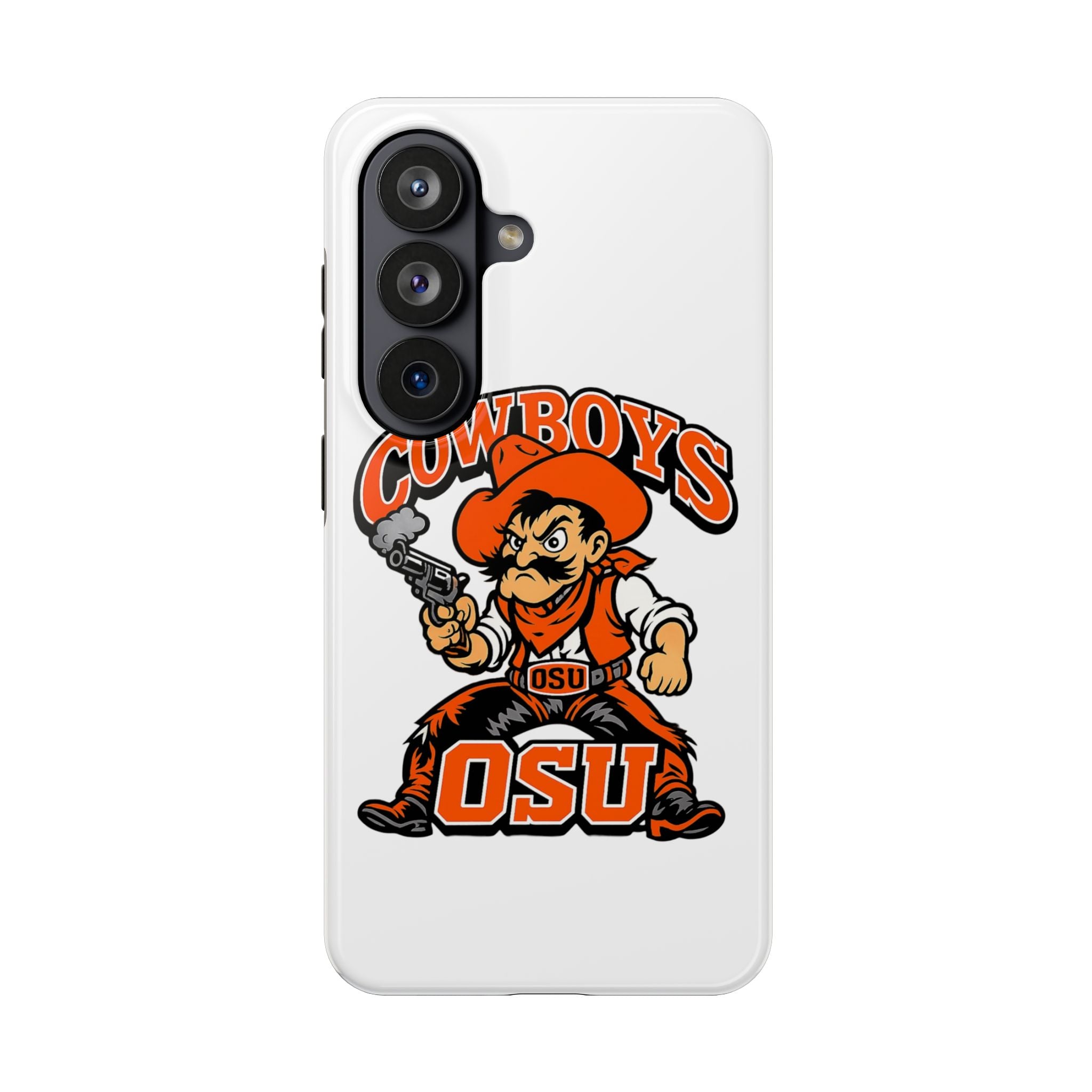 OSU Cowboys Tough Phone Case — Retro Mascot Protective Cover