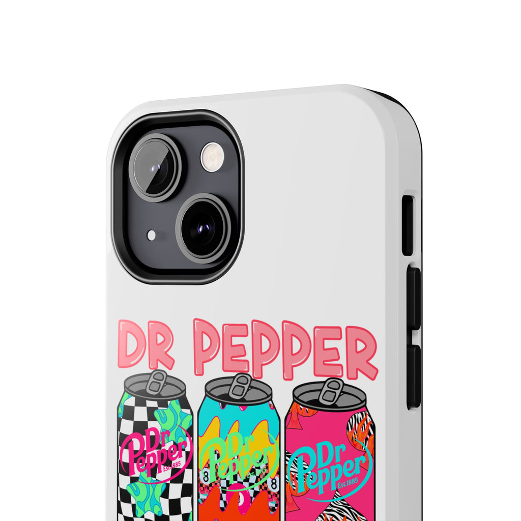 Dr Pepper Baddie Tough Phone Case — Retro Pop Soda Can Design