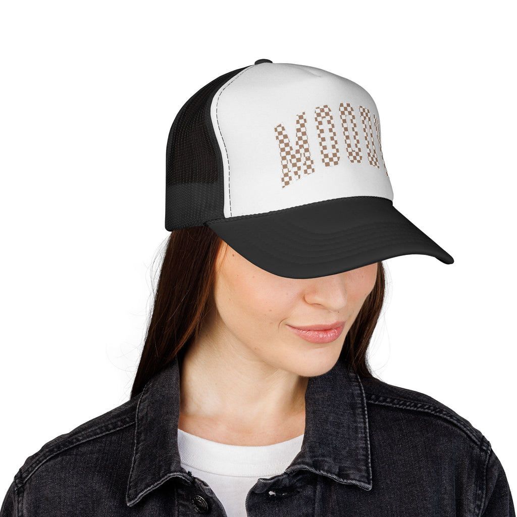 Moody Checkerboard Trucker Cap